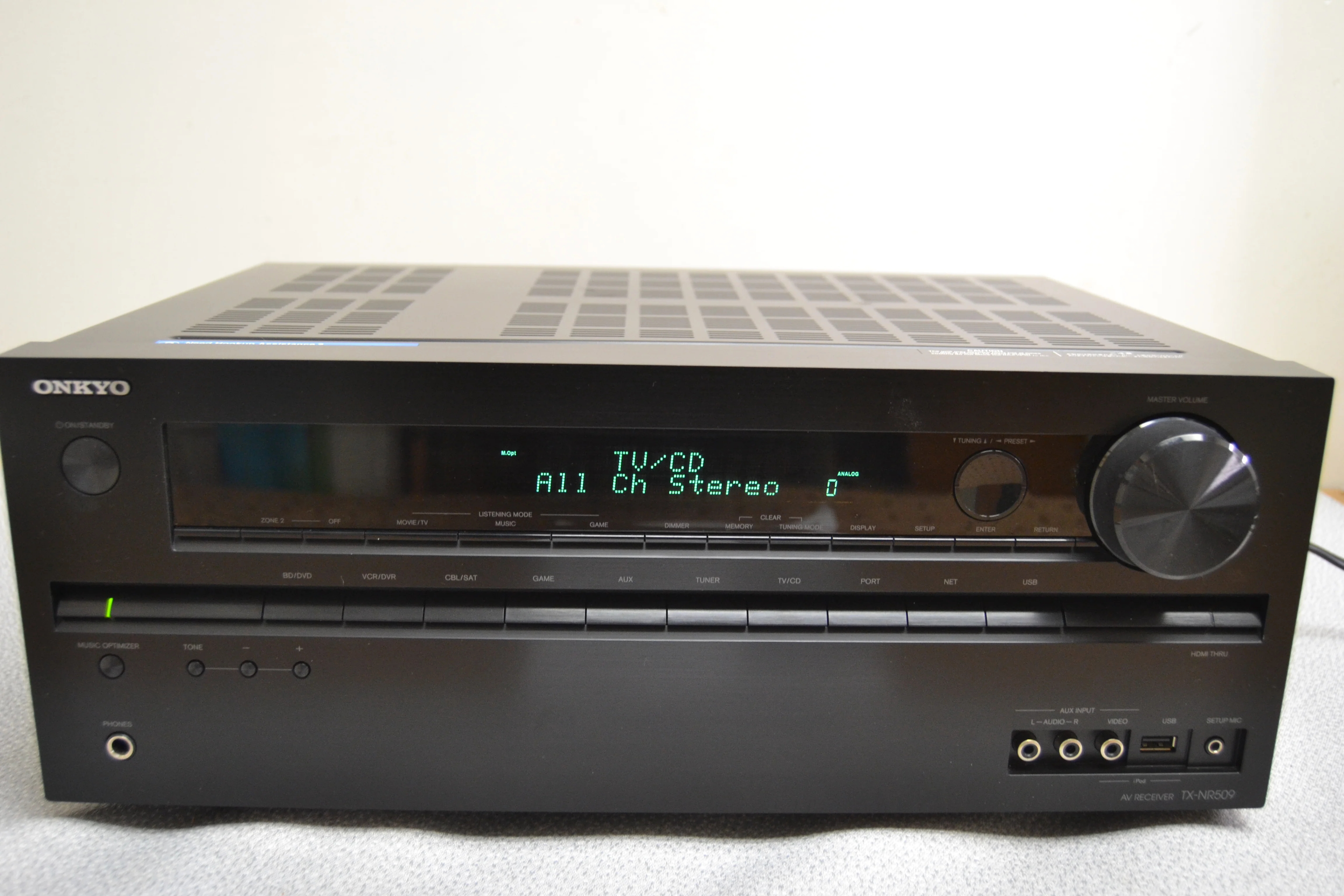 Onkyo TX-NR509 Home theater receiver * 80W RMS * Manual * Remote - Image 12