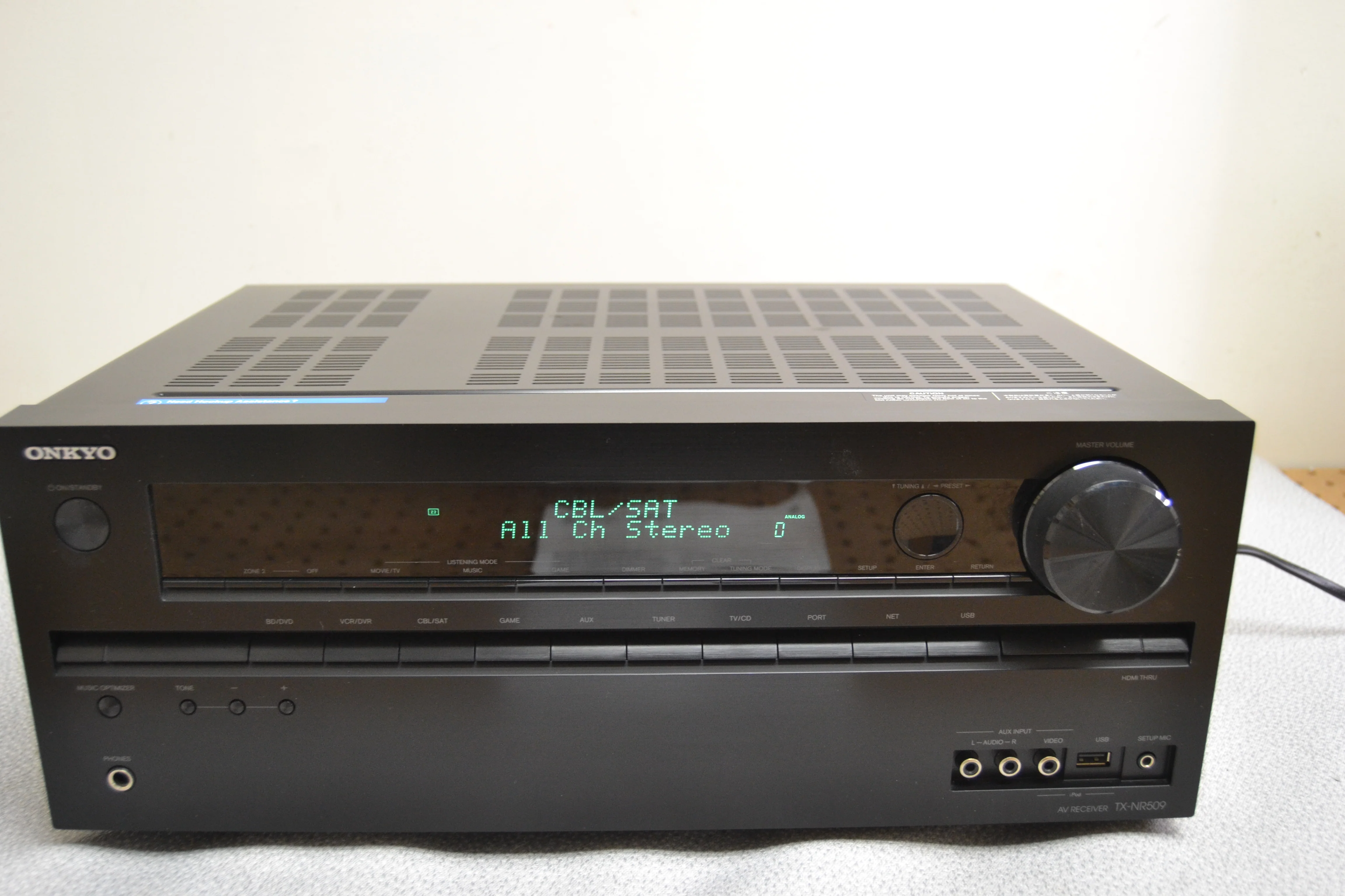 Onkyo TX-NR509 Home theater receiver * 80W RMS * Manual * Remote - Image 15
