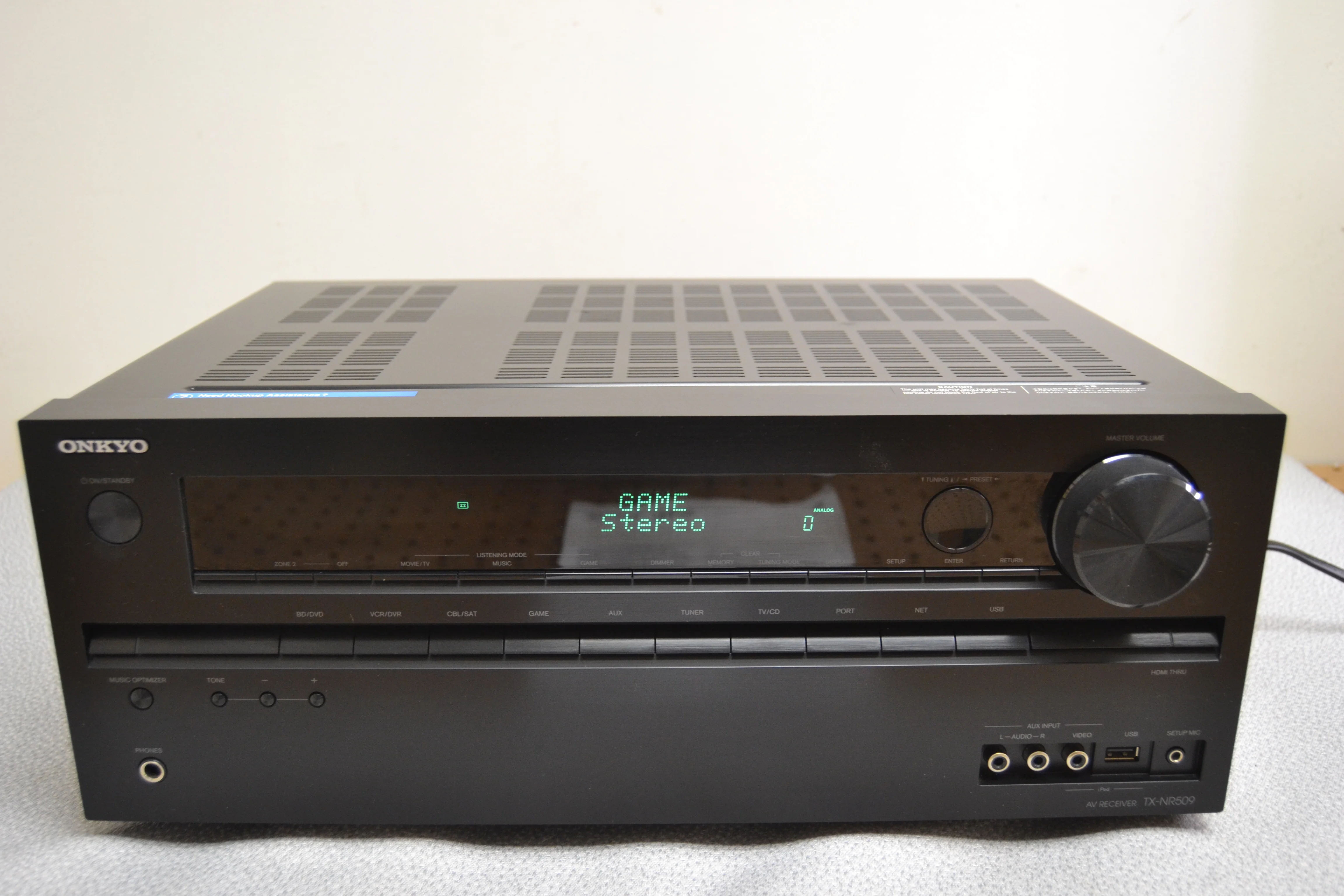 Onkyo TX-NR509 Home theater receiver * 80W RMS * Manual * Remote - Image 16