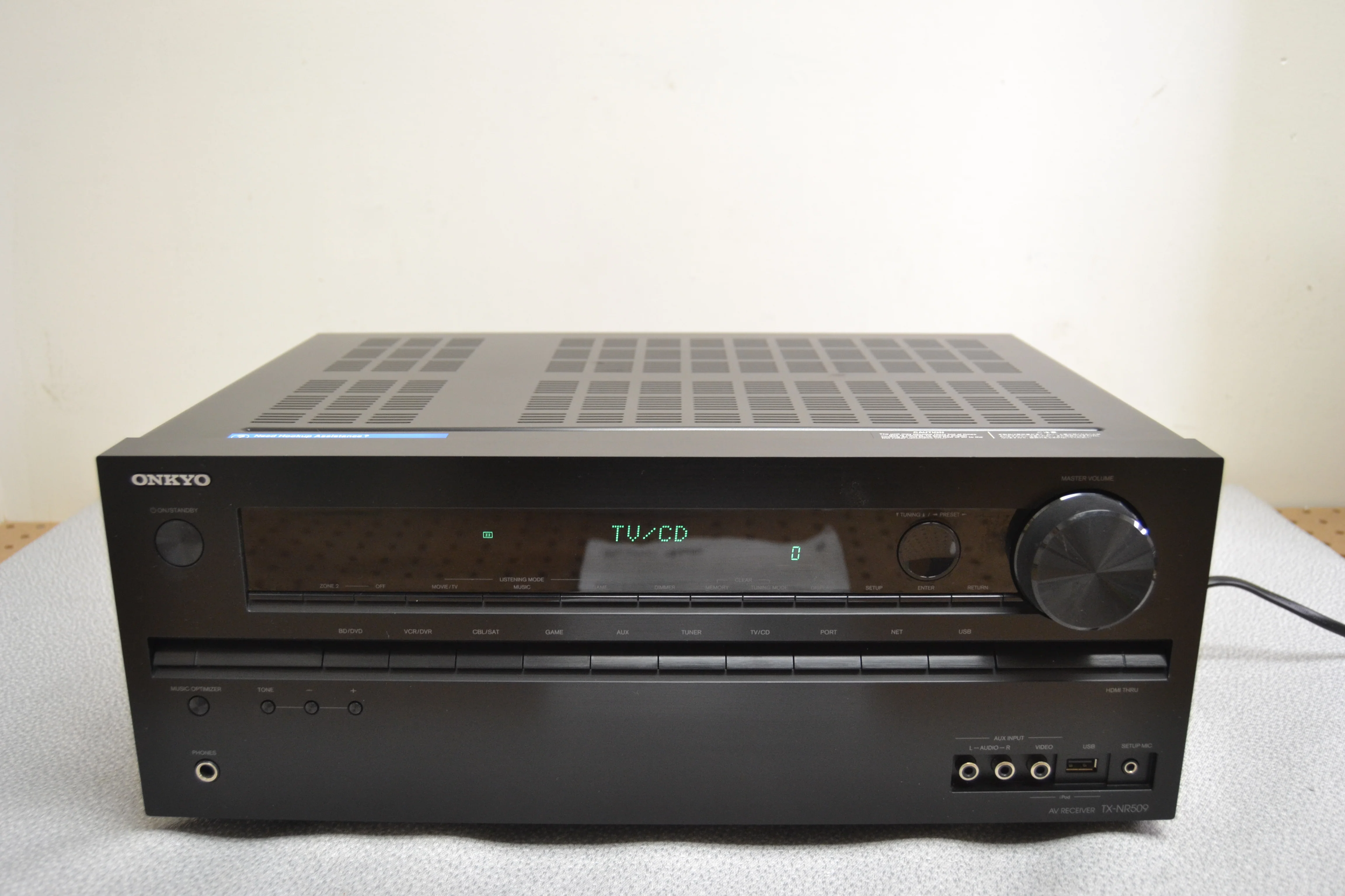 Onkyo TX-NR509 Home theater receiver * 80W RMS * Manual * Remote - Image 19