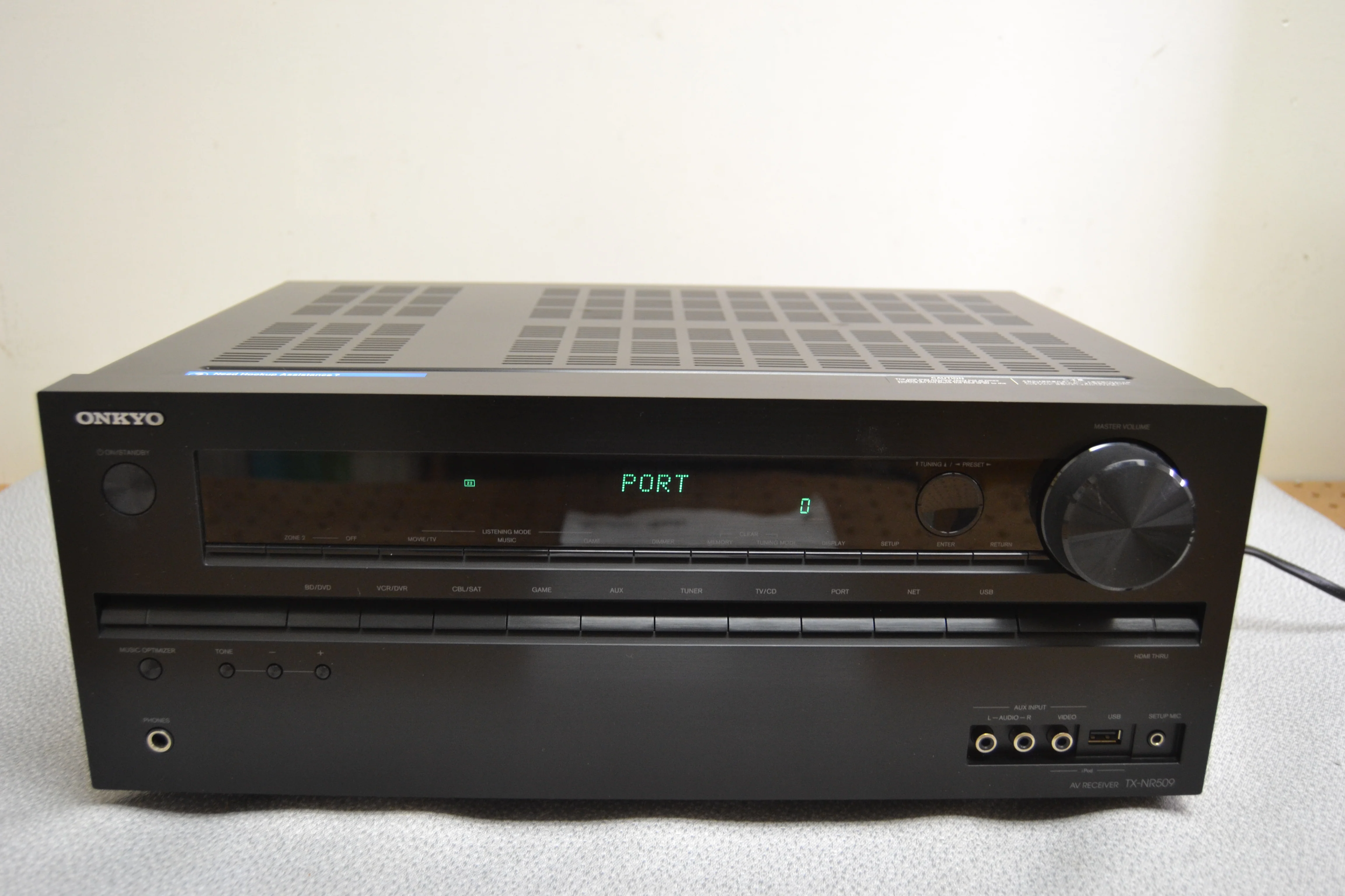 Onkyo TX-NR509 Home theater receiver * 80W RMS * Manual * Remote - Image 20