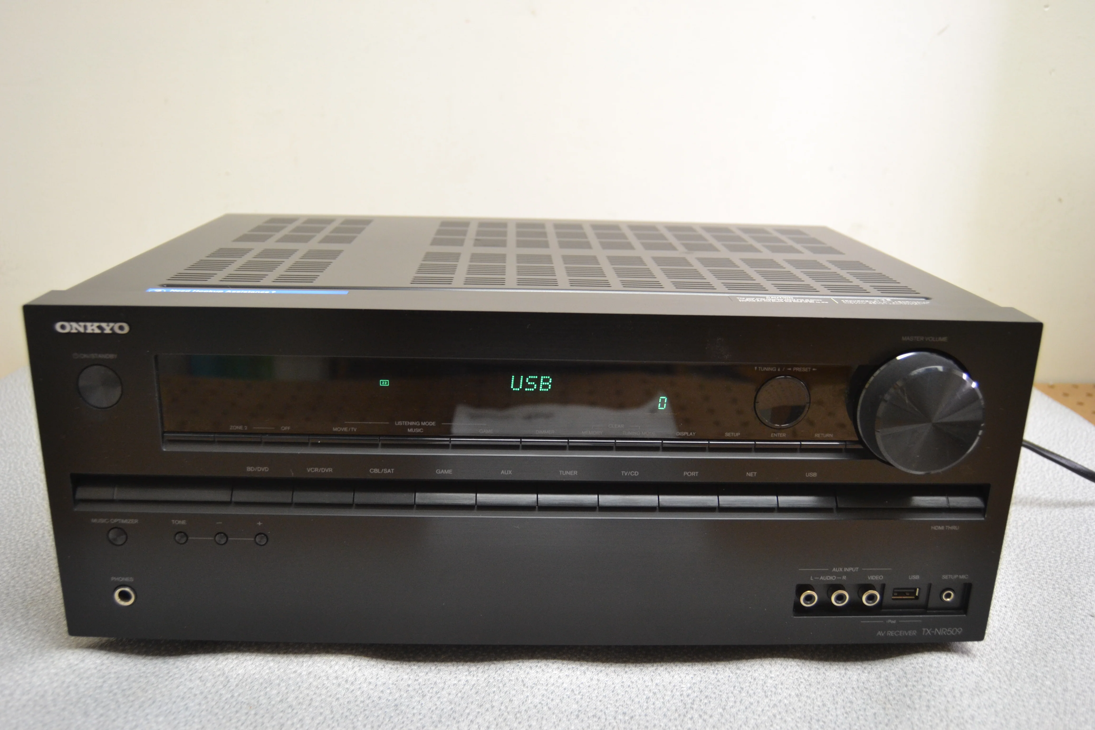 Onkyo TX-NR509 Home theater receiver * 80W RMS * Manual * Remote - Image 22