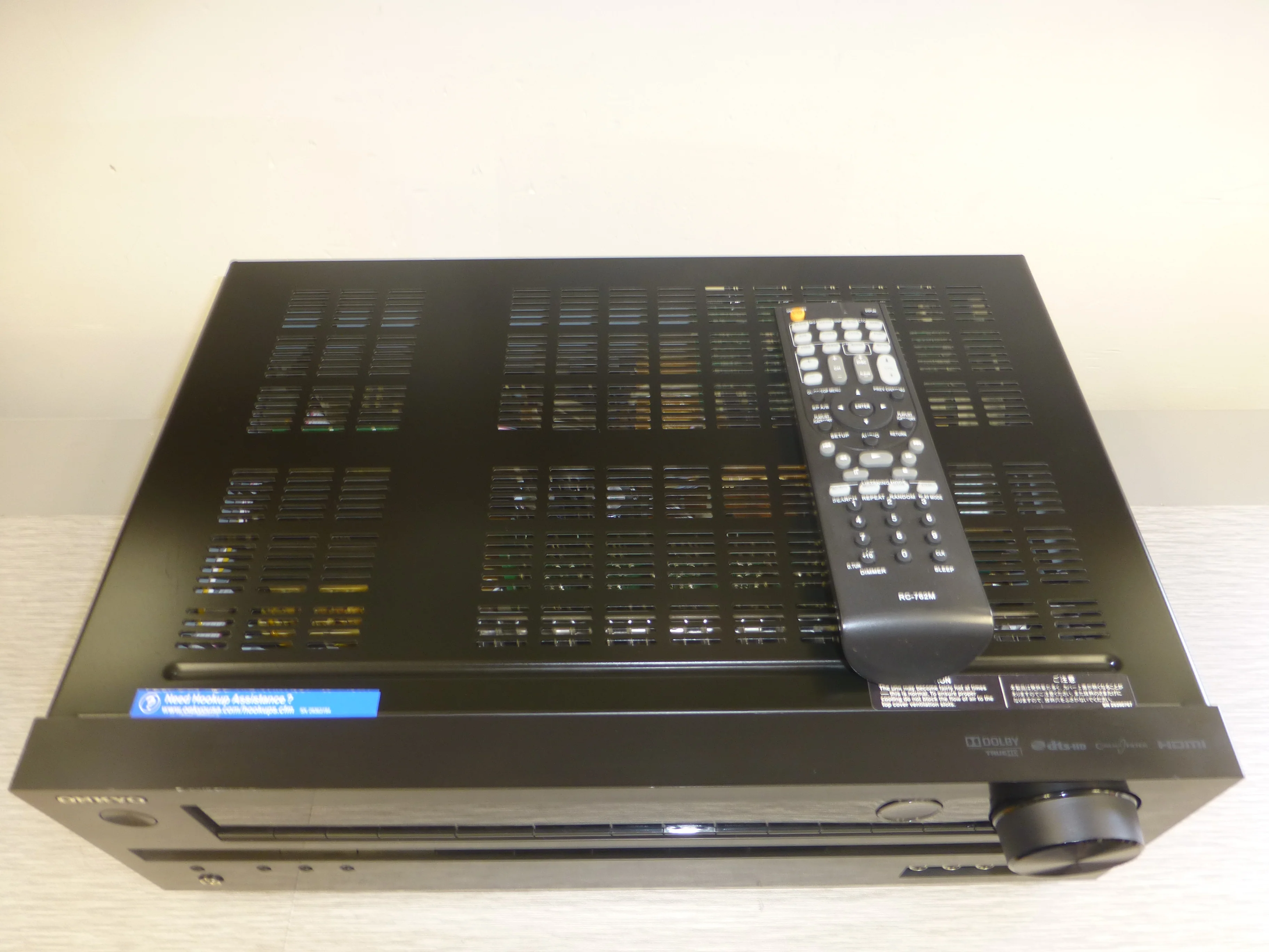 Onkyo TX-SR313 Stereo Receiver * Remote - Image 2