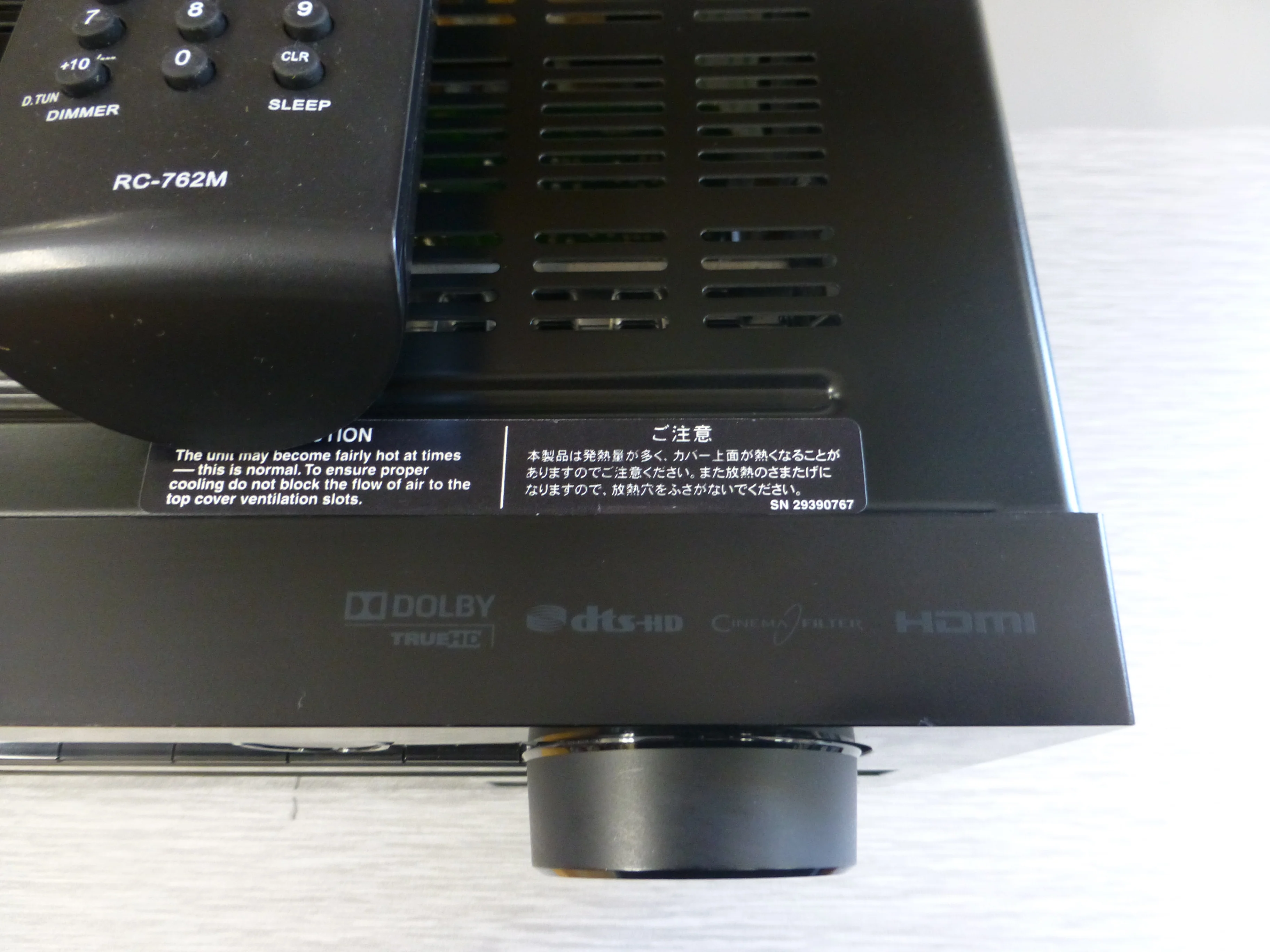 Onkyo TX-SR313 Stereo Receiver * Remote - Image 7