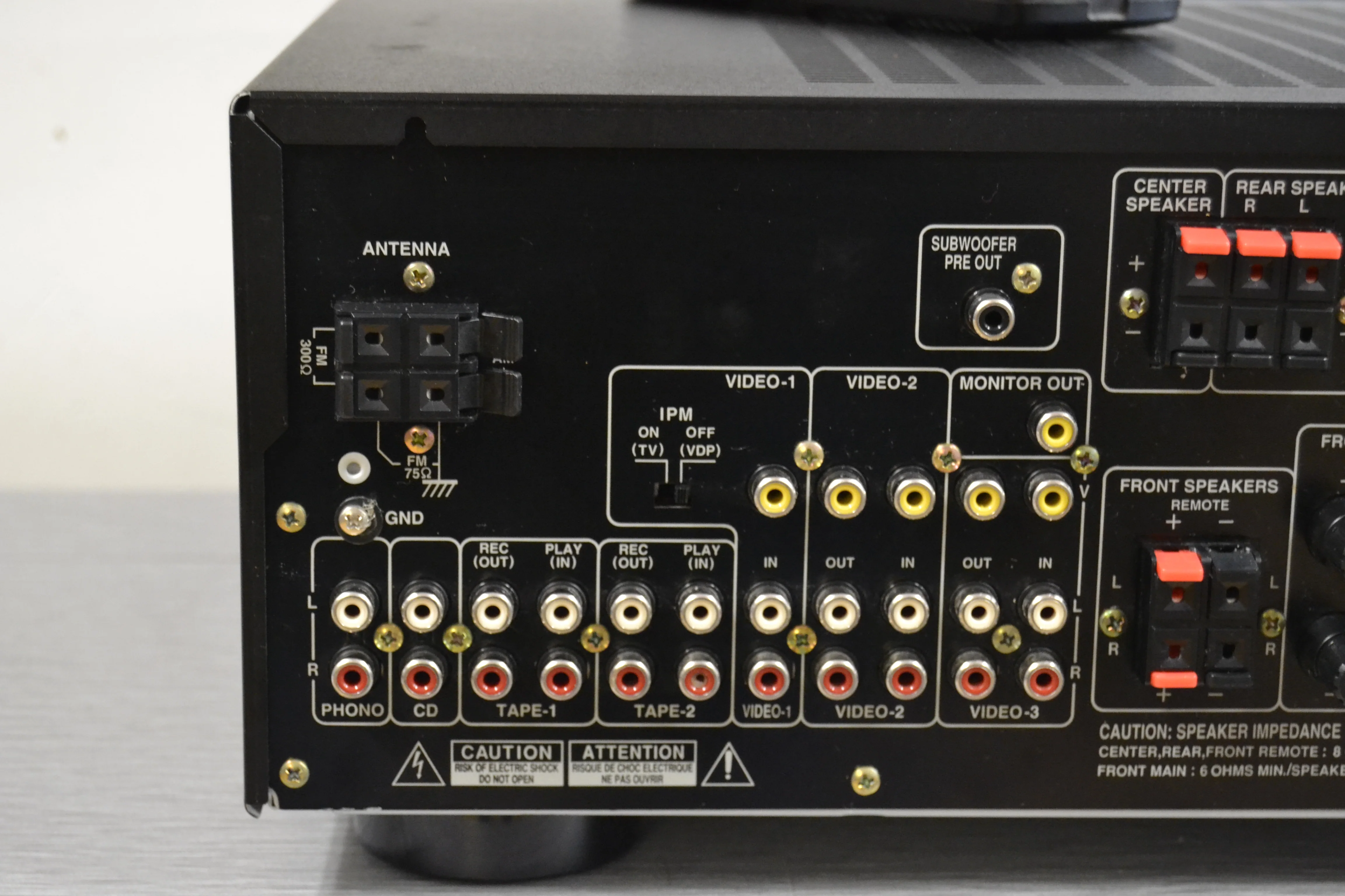 Onkyo TX-SV525 Stereo Receiver * 80W RMS * 1995 * Remote - Image 11