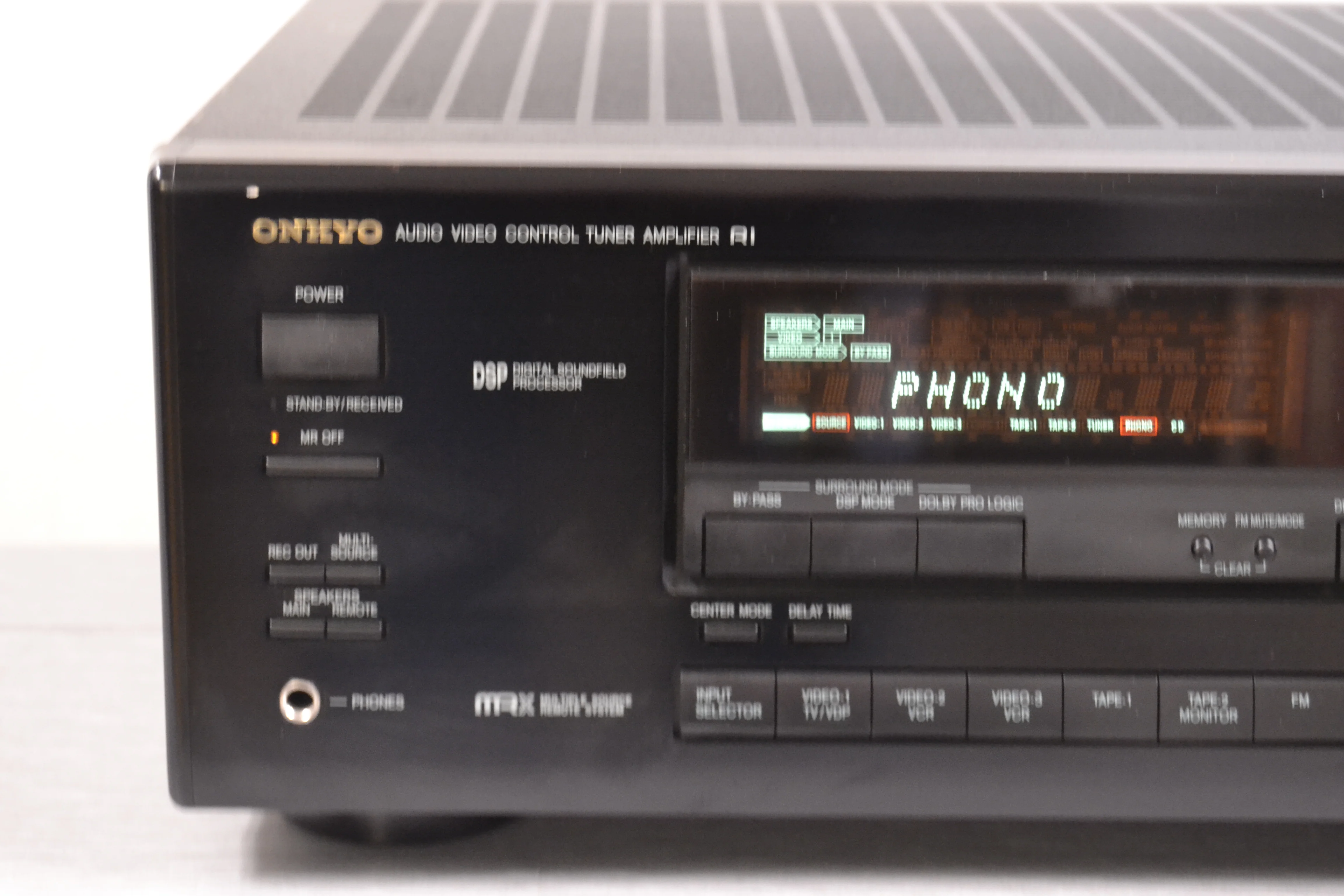 Onkyo TX-SV525 Stereo Receiver * 80W RMS * 1995 * Remote - Image 3