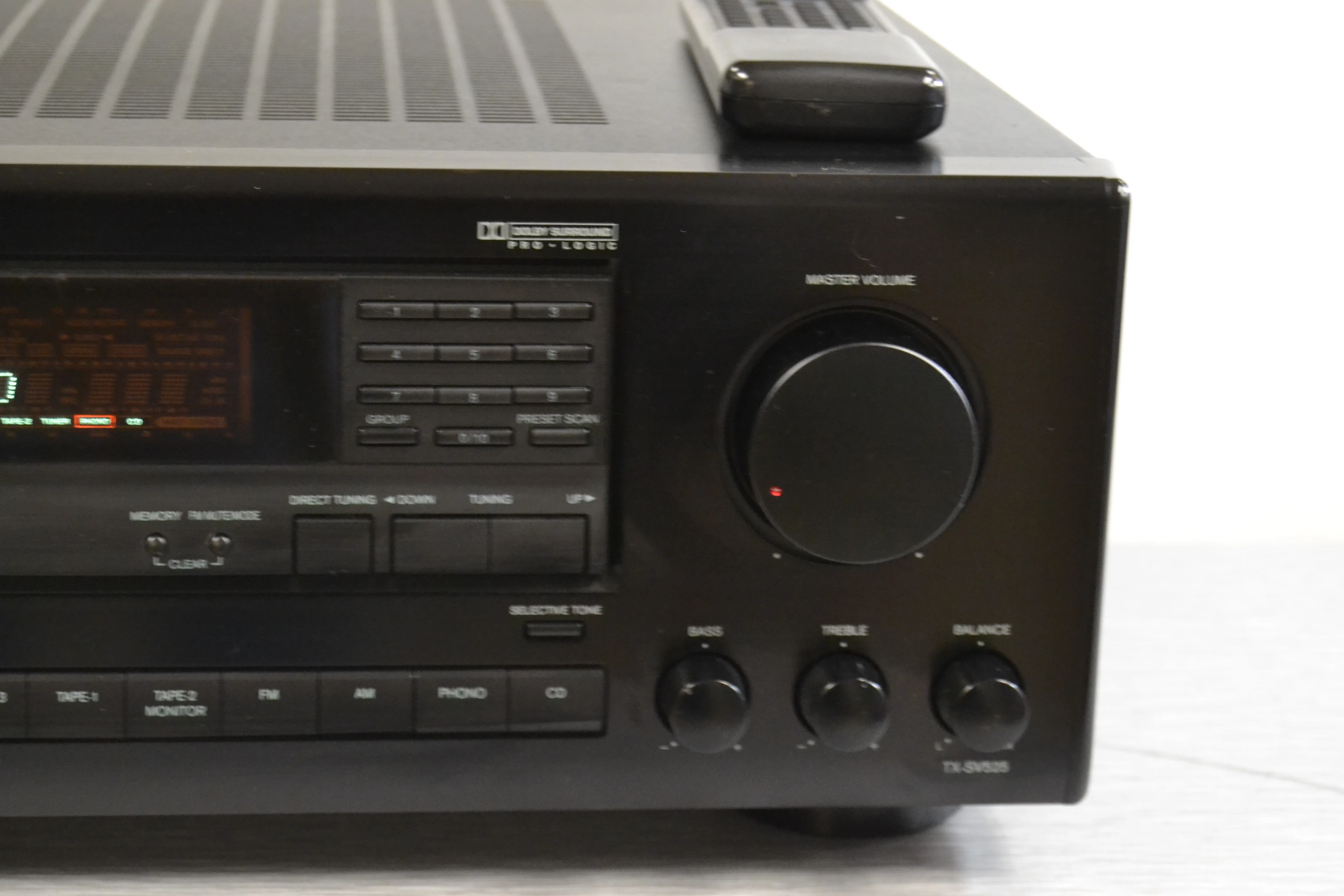 Onkyo TX-SV525 Stereo Receiver * 80W RMS * 1995 * Remote - Image 5