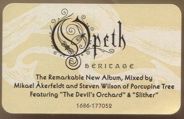 Opeth - Heritage (CD, Album) (Near Mint (NM or M-)) - Image 4