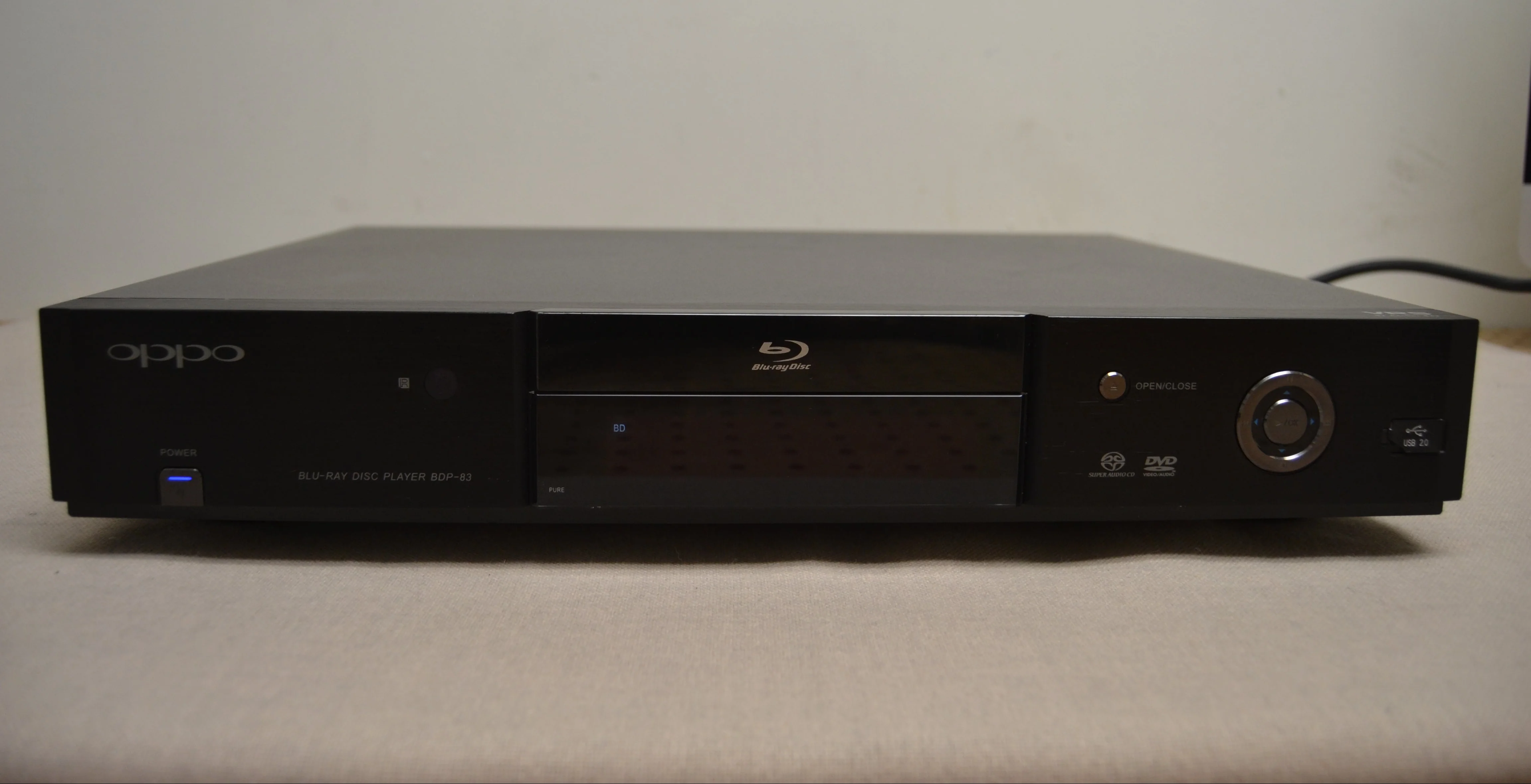 OPPO BDP-83 Blu-ray Disc Player with SACD, DVD-Audio, and VRS Technology * Remote Control - Image 2