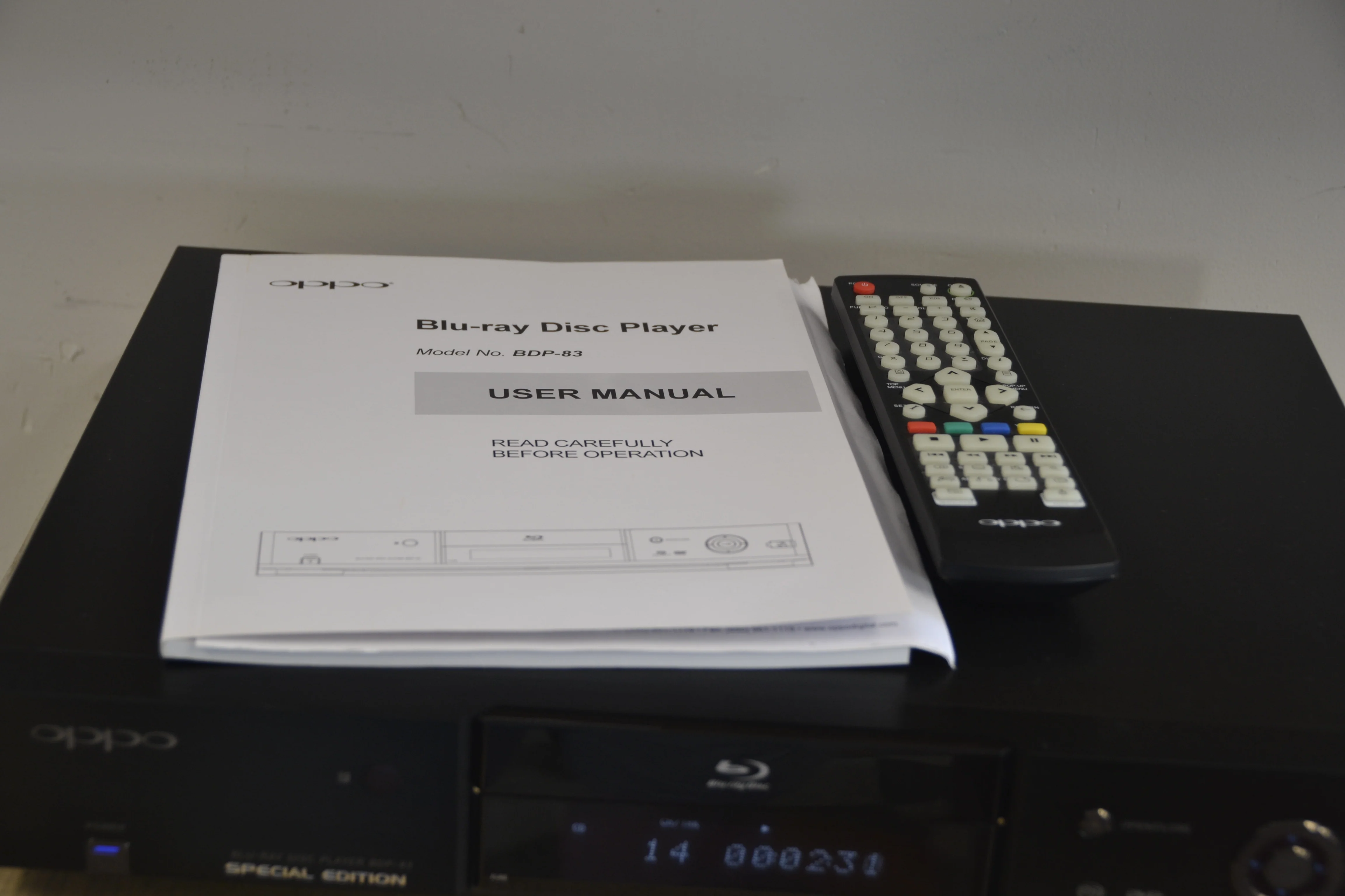 Oppo BDP-83SE BluRay SACD Player * Remote * Box * Manual * Universal Player * Region Free - Image 6