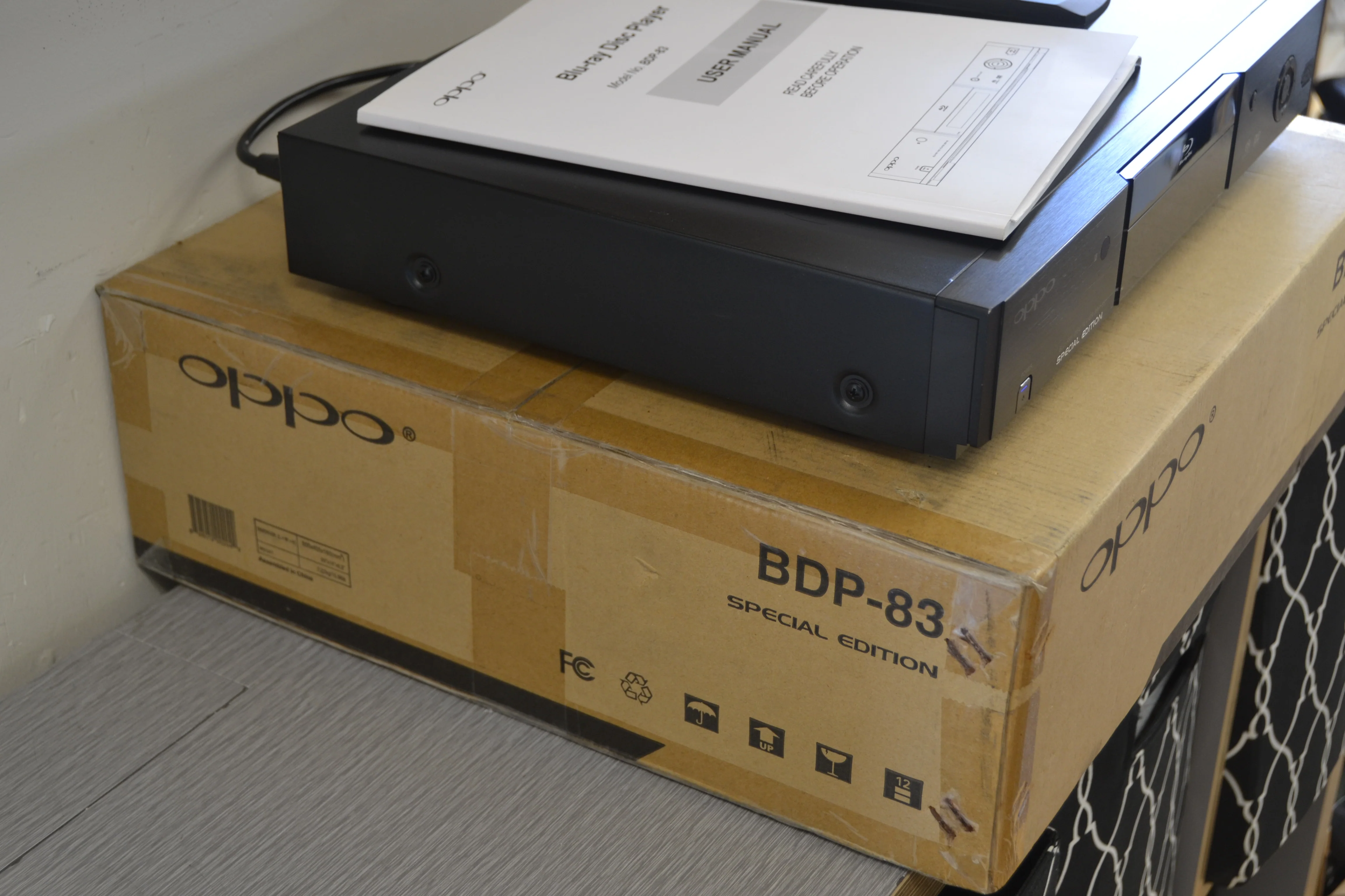 Oppo BDP-83SE BluRay SACD Player * Remote * Box * Manual * Universal Player * Region Free - Image 7