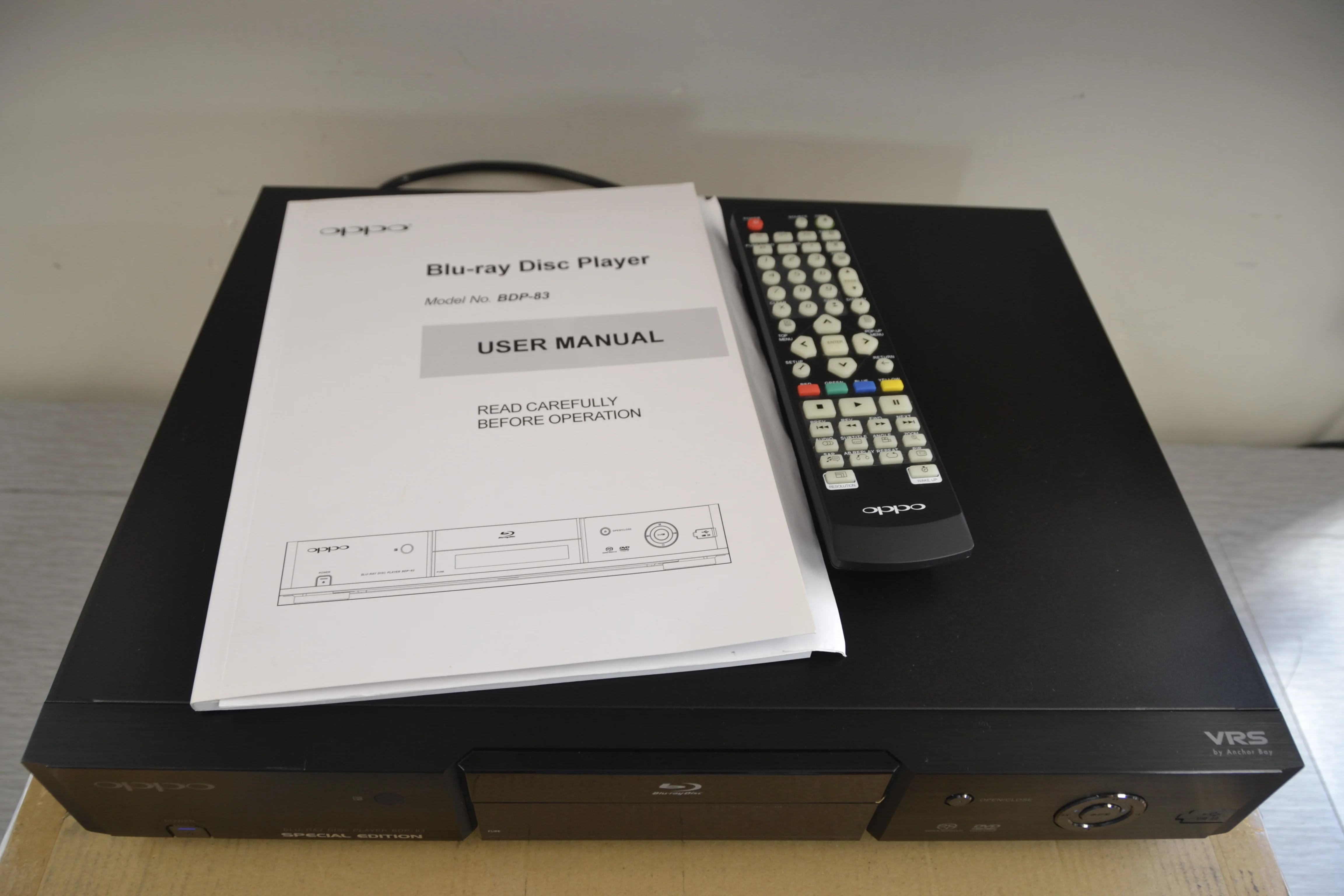 Oppo BDP-83SE BluRay SACD Player * Remote * Box * Manual * Universal Player * Region Free - Image 9