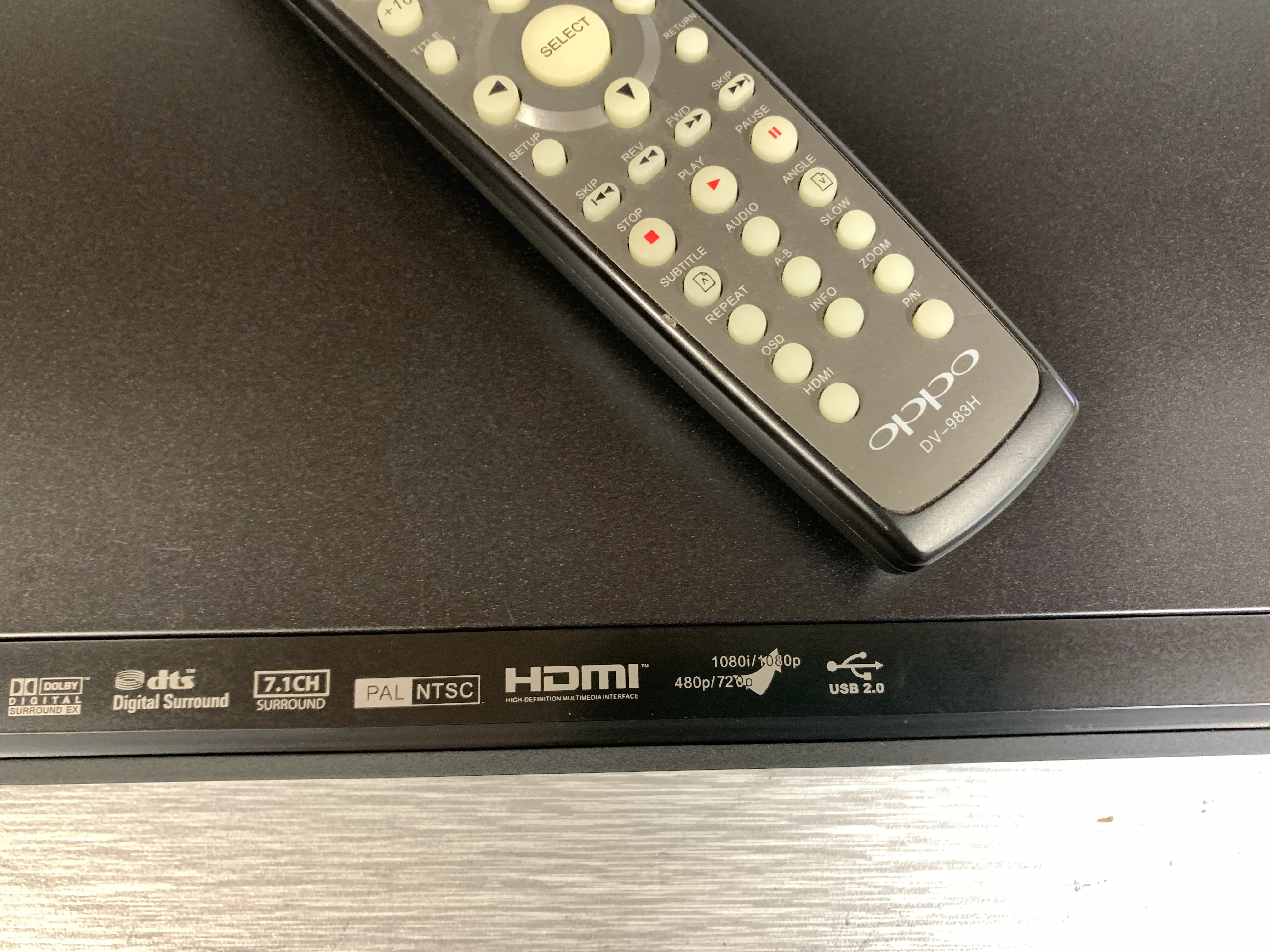 Oppo DV-983H Audiophile Quality 7.1 Channel DVD SACD HDCD Universal Disc Player * Remote - Image 9