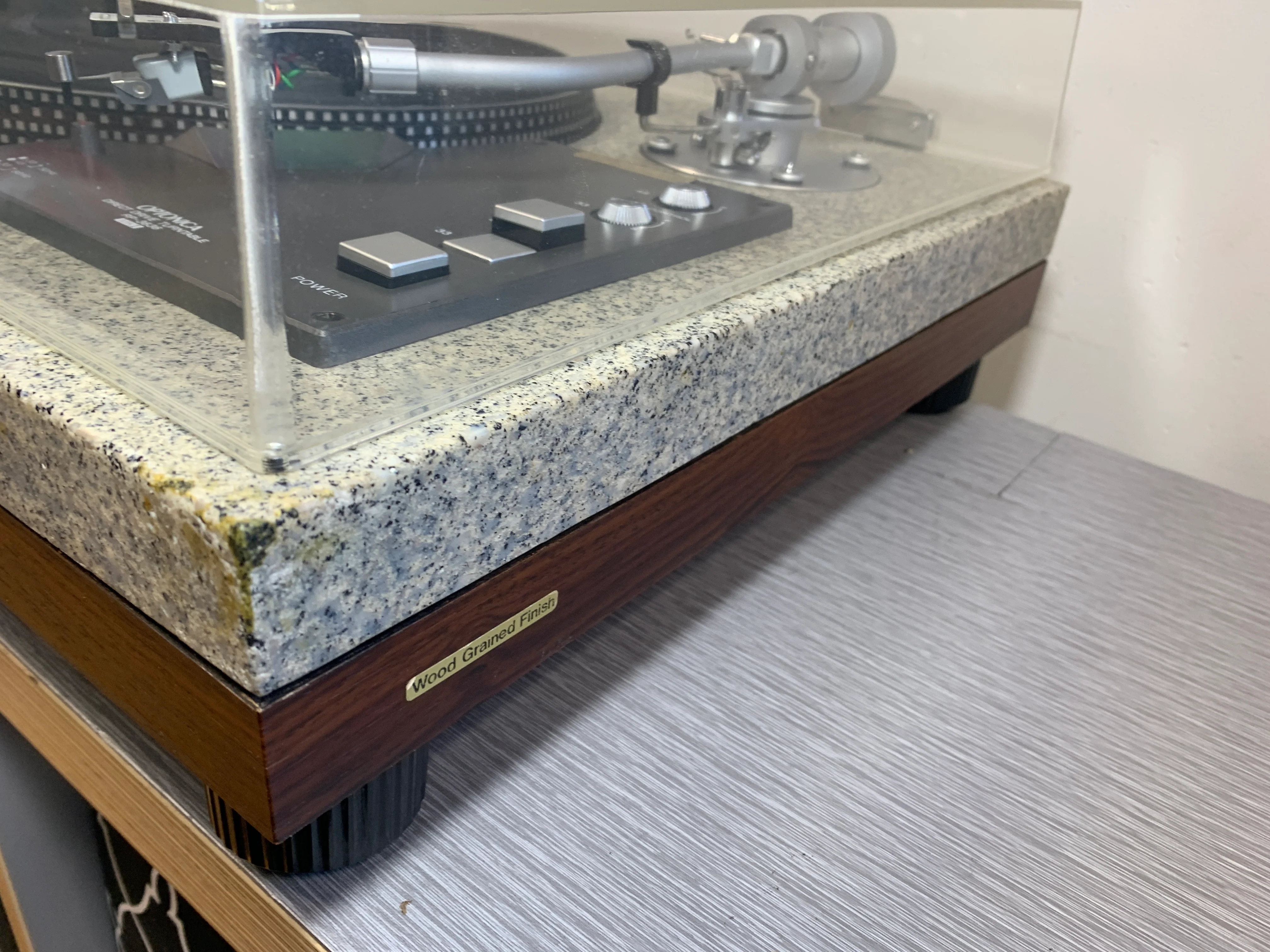 Optonica RP-3636 MKII Direct Drive Turntable * Granite & Wood Plinth * - Image 10