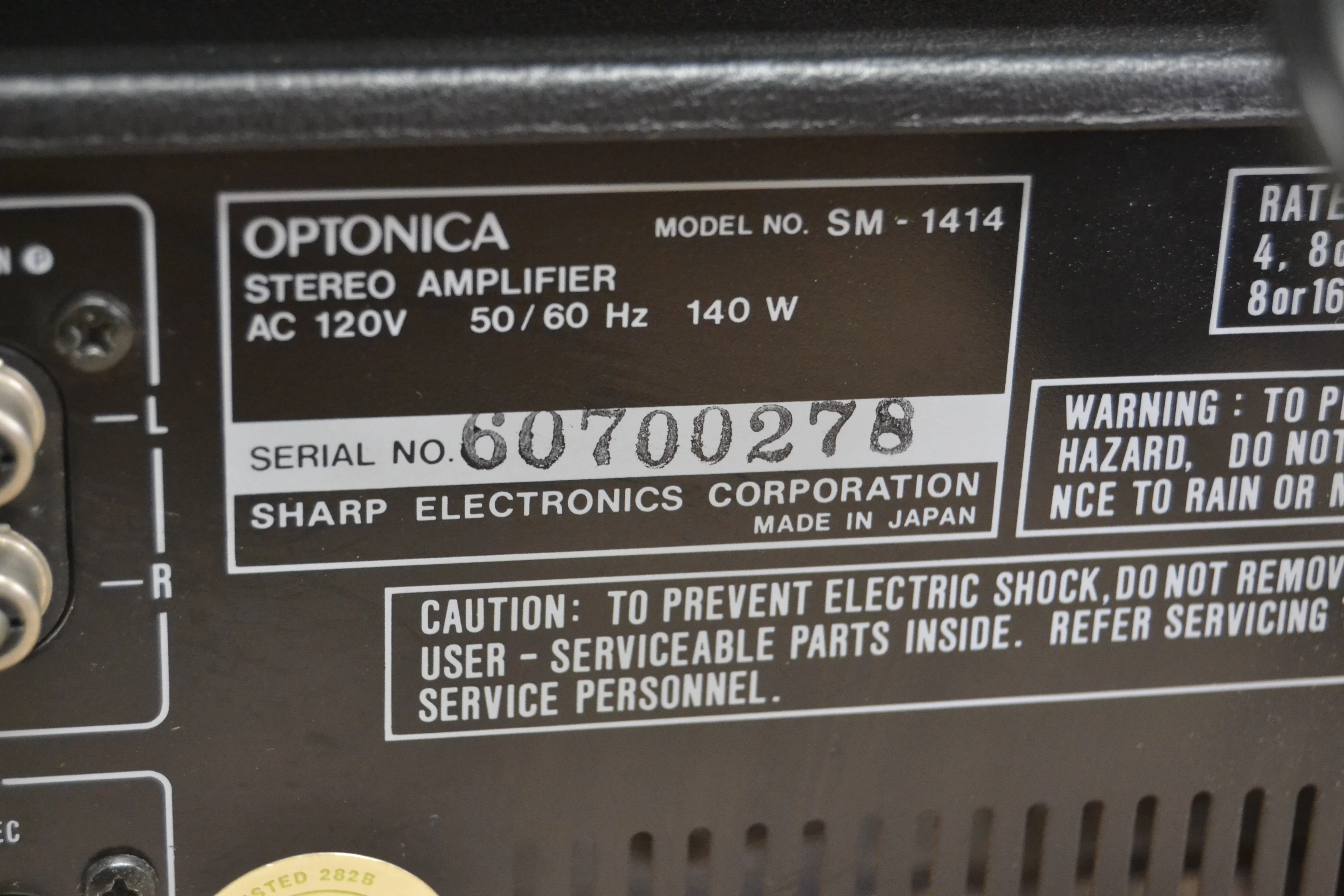 Optonica Set * SM1414 Int Amp * ST1414 Tuner * 30W RMS * 1977 - Image 21