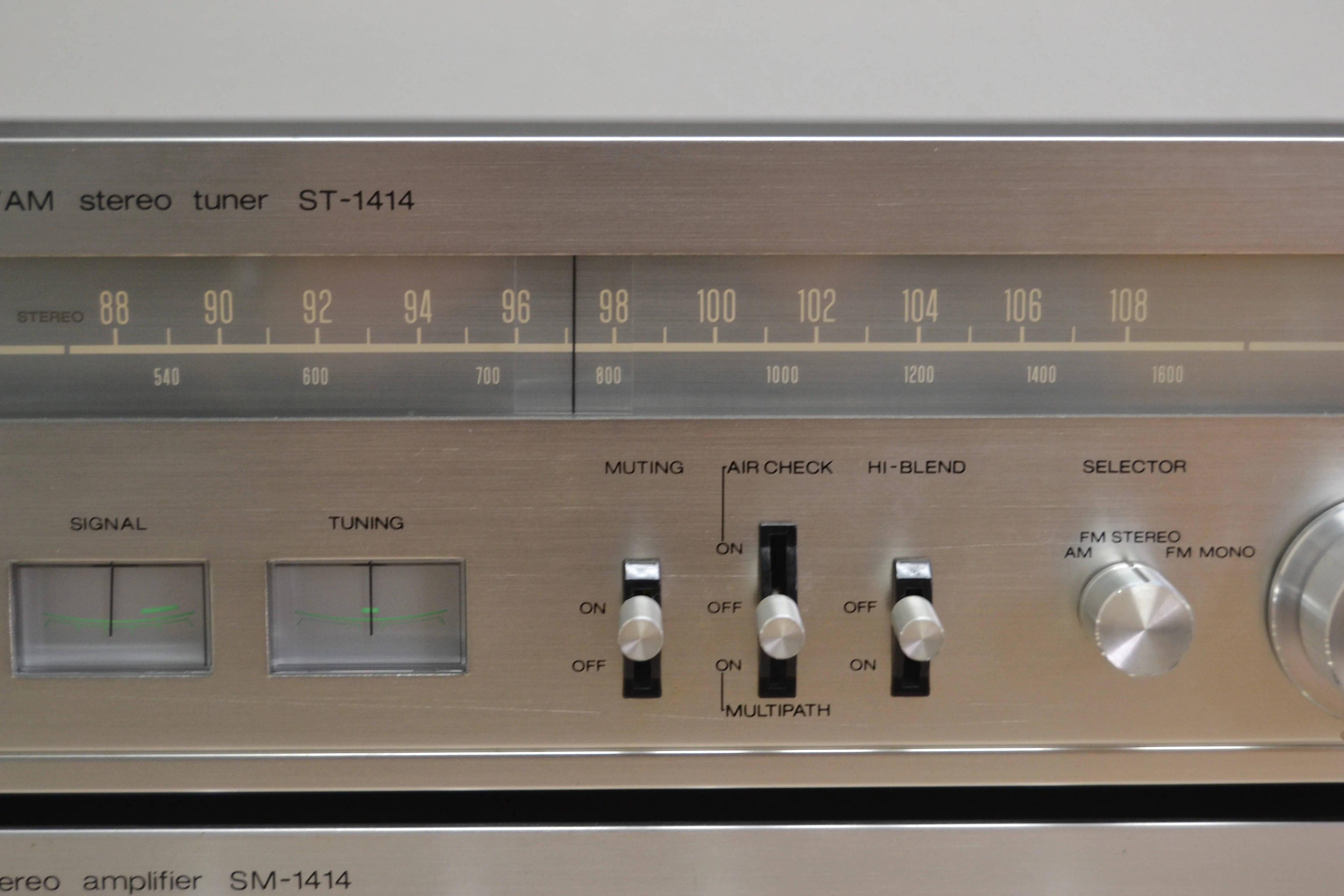 Optonica Set * SM1414 Int Amp * ST1414 Tuner * 30W RMS * 1977 - Image 5