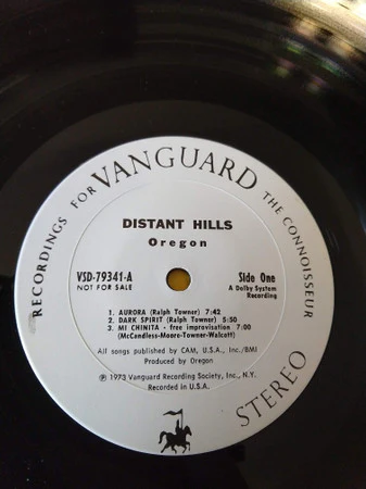 Oregon - Distant Hills (LP, Album, Promo) (Very Good Plus (VG+)) - Image 3