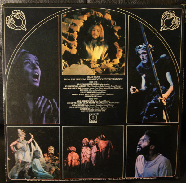"Jesus Christ Superstar" Original Broadway Cast - Original Broadway Cast - Jesus Christ Superstar (LP, Album, All) (Very Good Plus (VG+)) - Image 3