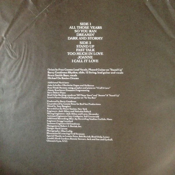 Orion The Hunter - Orion The Hunter (LP, Album, Pit) (Near Mint (NM or M-)) - Image 5