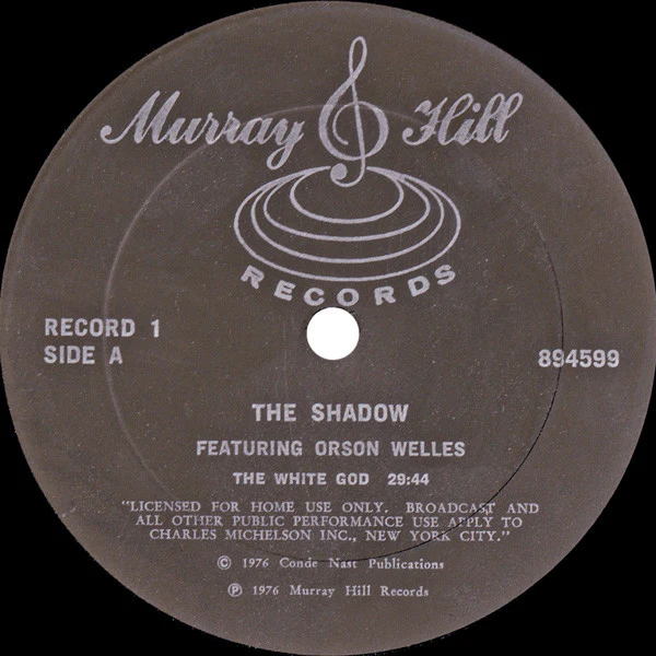 Orson Welles - The Shadow Featuring Orson Welles (3xLP, Comp + Box) (Near Mint (NM or M-)) - Image 3