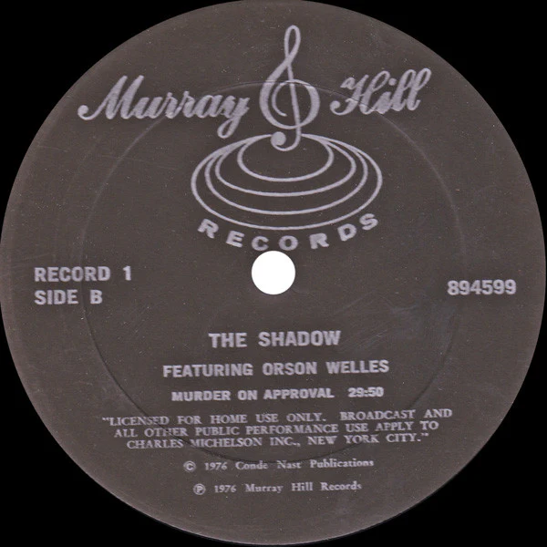 Orson Welles - The Shadow Featuring Orson Welles (3xLP, Comp + Box) (Near Mint (NM or M-)) - Image 4