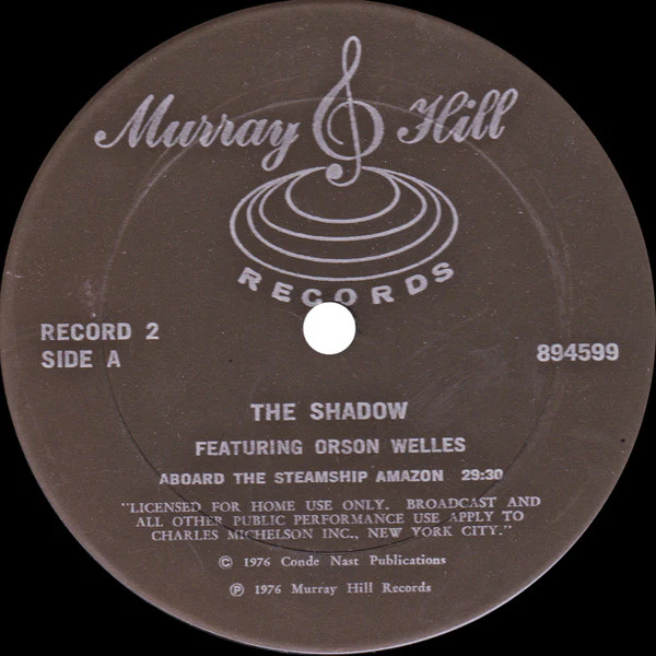 Orson Welles - The Shadow Featuring Orson Welles (3xLP, Comp + Box) (Near Mint (NM or M-)) - Image 5