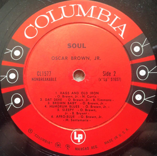 Oscar Brown Jr. - Sin & Soul (LP, Album, Mono) (Very Good Plus (VG+)) - Image 4