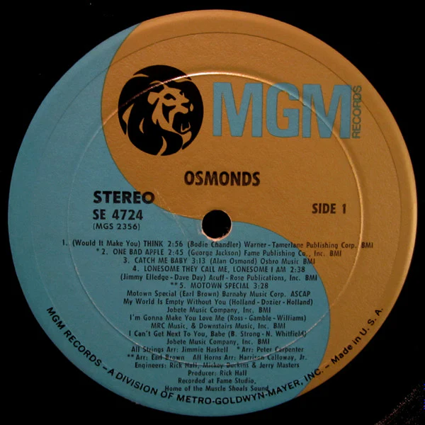 The Osmonds - Osmonds (LP, Album, Wad) (Near Mint (NM or M-)) - Image 4