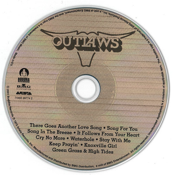 Outlaws - Outlaws (CD, Album, RE, RM) (Very Good Plus (VG+)) - Image 3