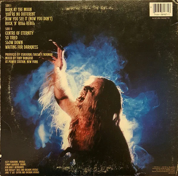 Ozzy Osbourne - Bark At The Moon (LP, Album, Pit) (Near Mint (NM or M-)) - Image 2