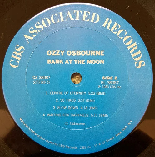 Ozzy Osbourne - Bark At The Moon (LP, Album, Pit) (Near Mint (NM or M-)) - Image 4