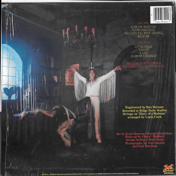 Ozzy Osbourne - Diary Of A Madman (LP, Album, Ter) (Very Good Plus (VG+)) - Image 2