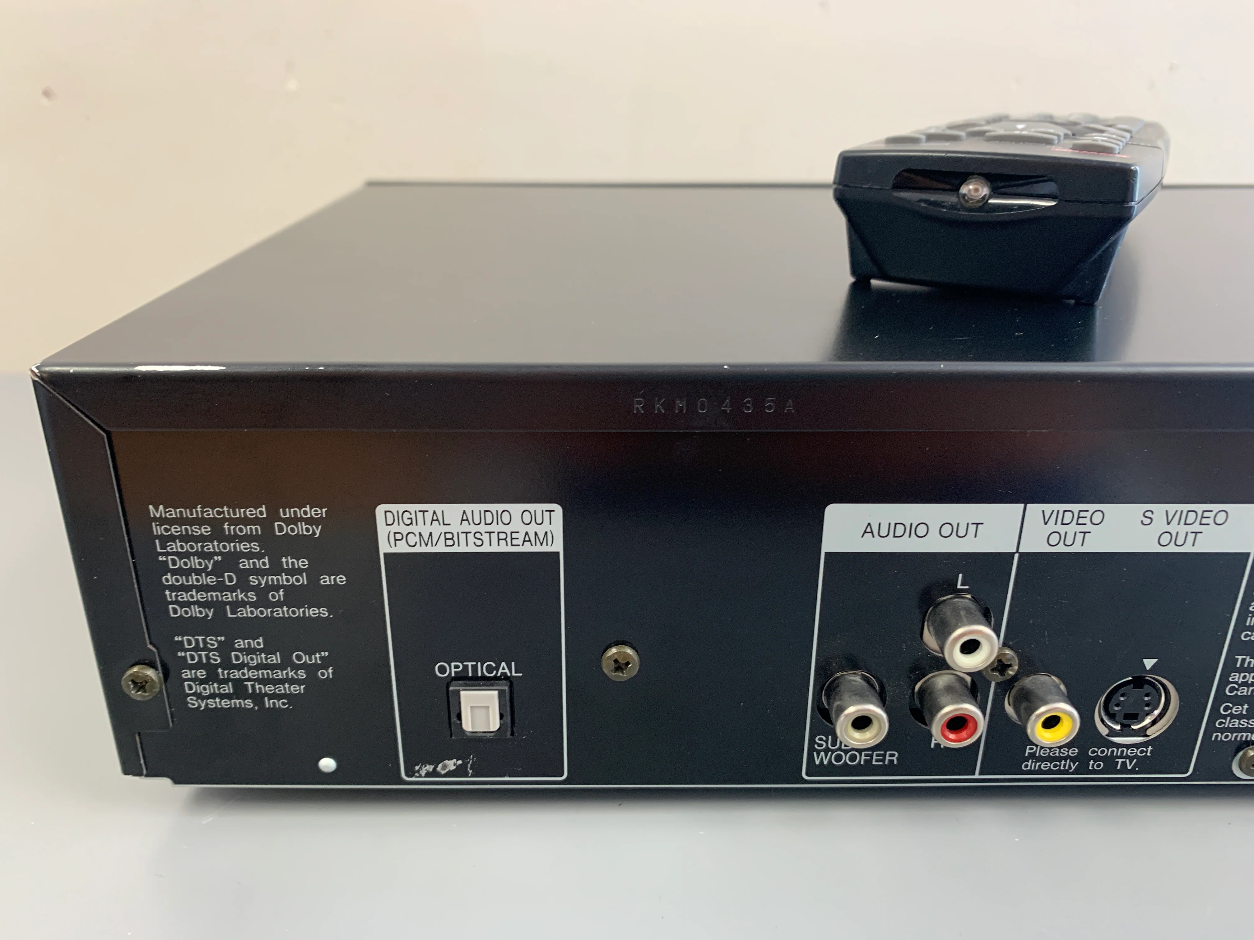 Panasonic DVP-RP56 CD/DVD Player * Remote - Image 11