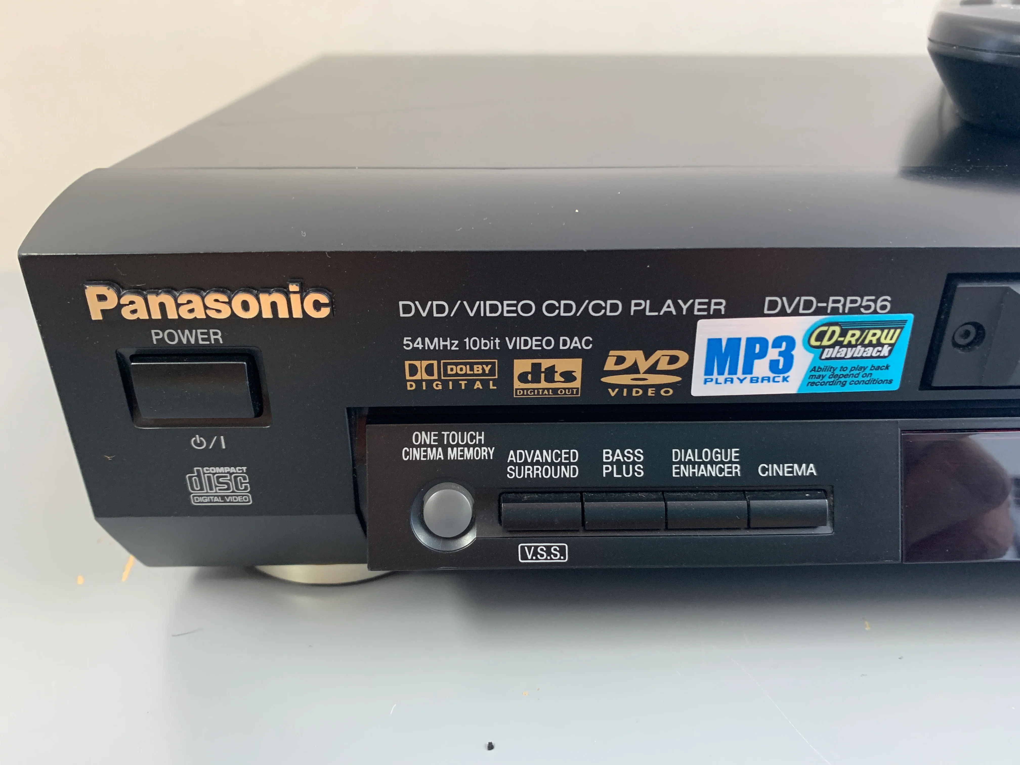 Panasonic DVP-RP56 CD/DVD Player * Remote - Image 2