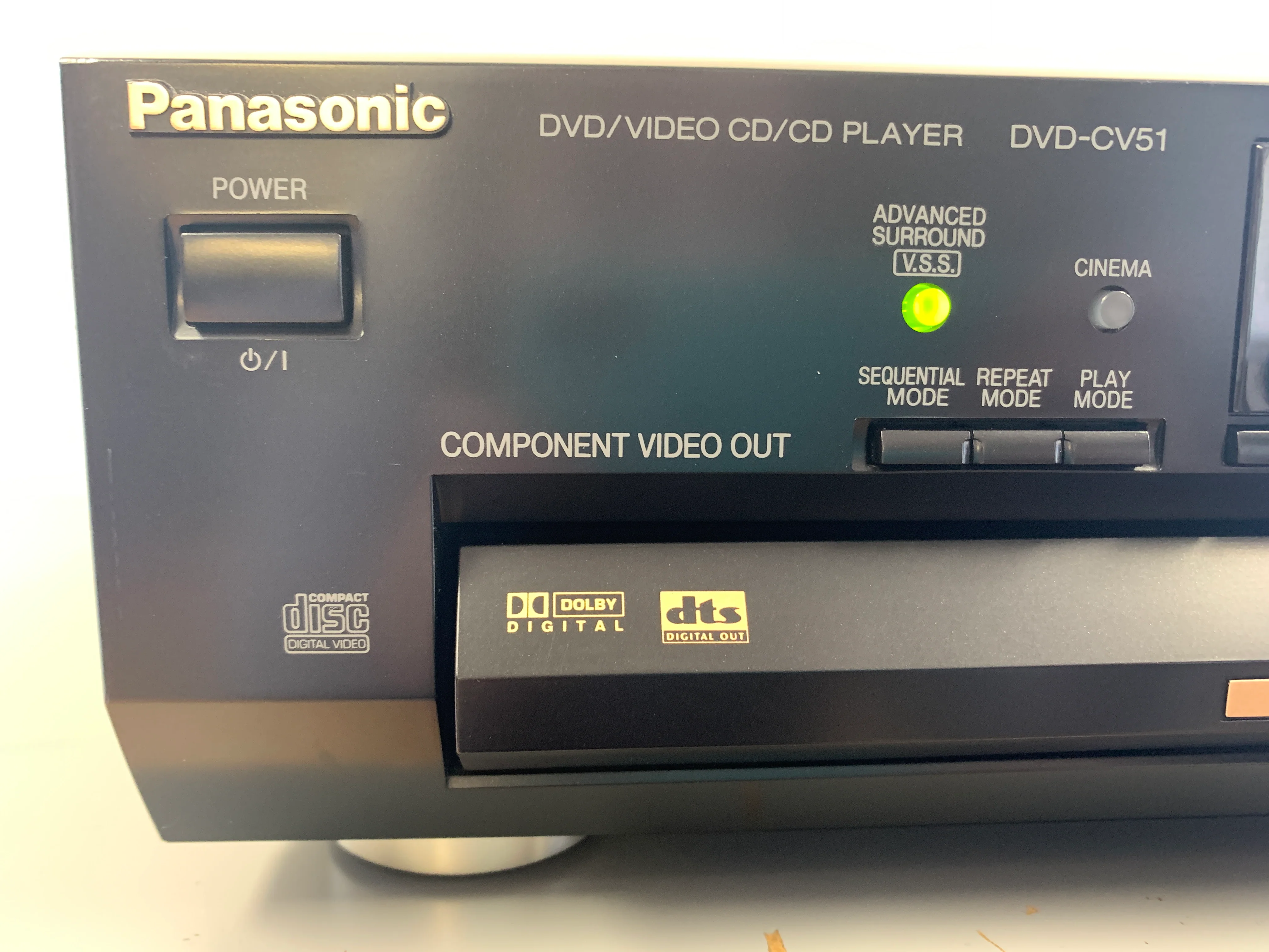 Panasonic DVD-C51 CD/DVD Carousel 5 Discs - Image 2