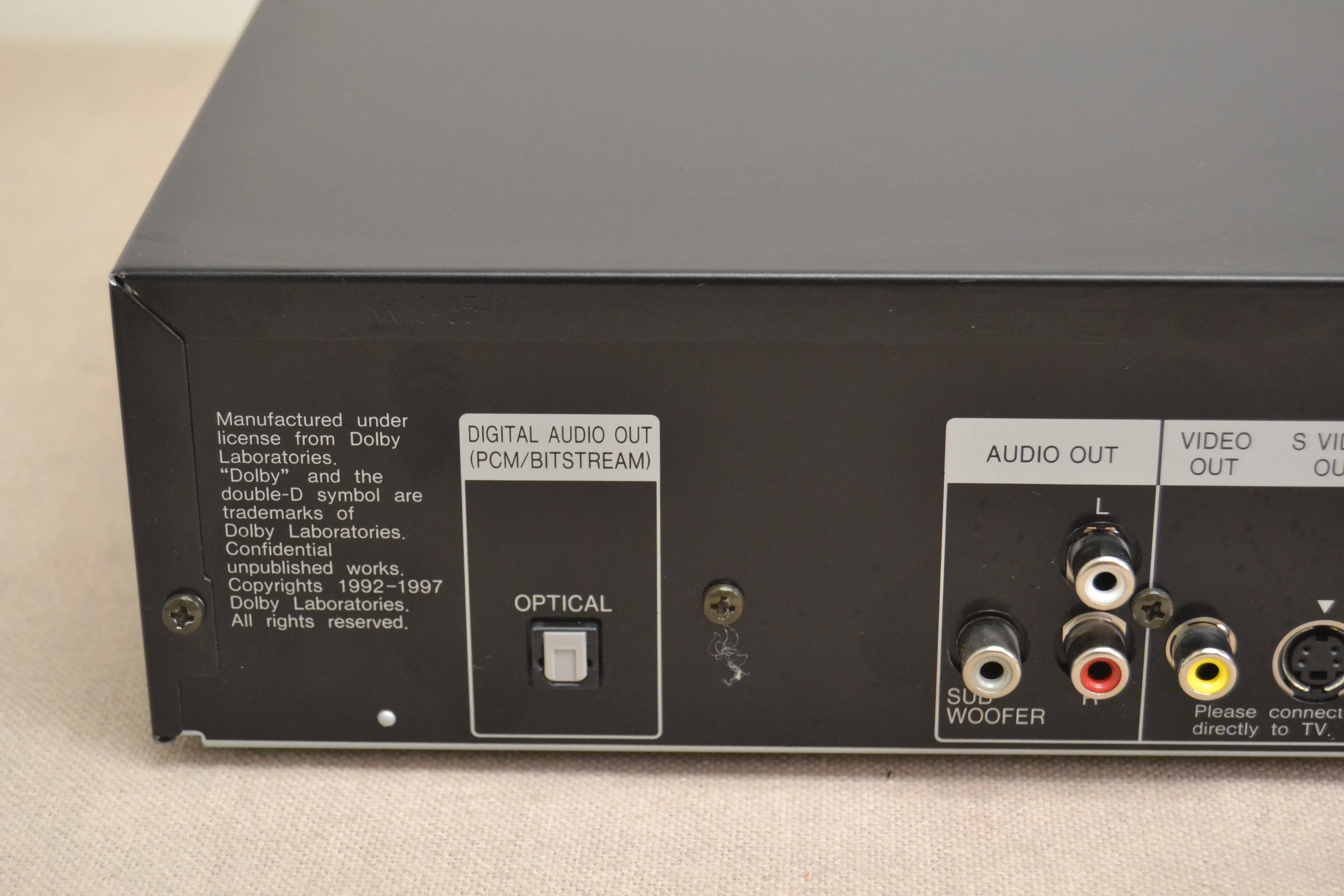 Panasonic DVD-RV21 CD/DVD Player * Remote Control - Image 11