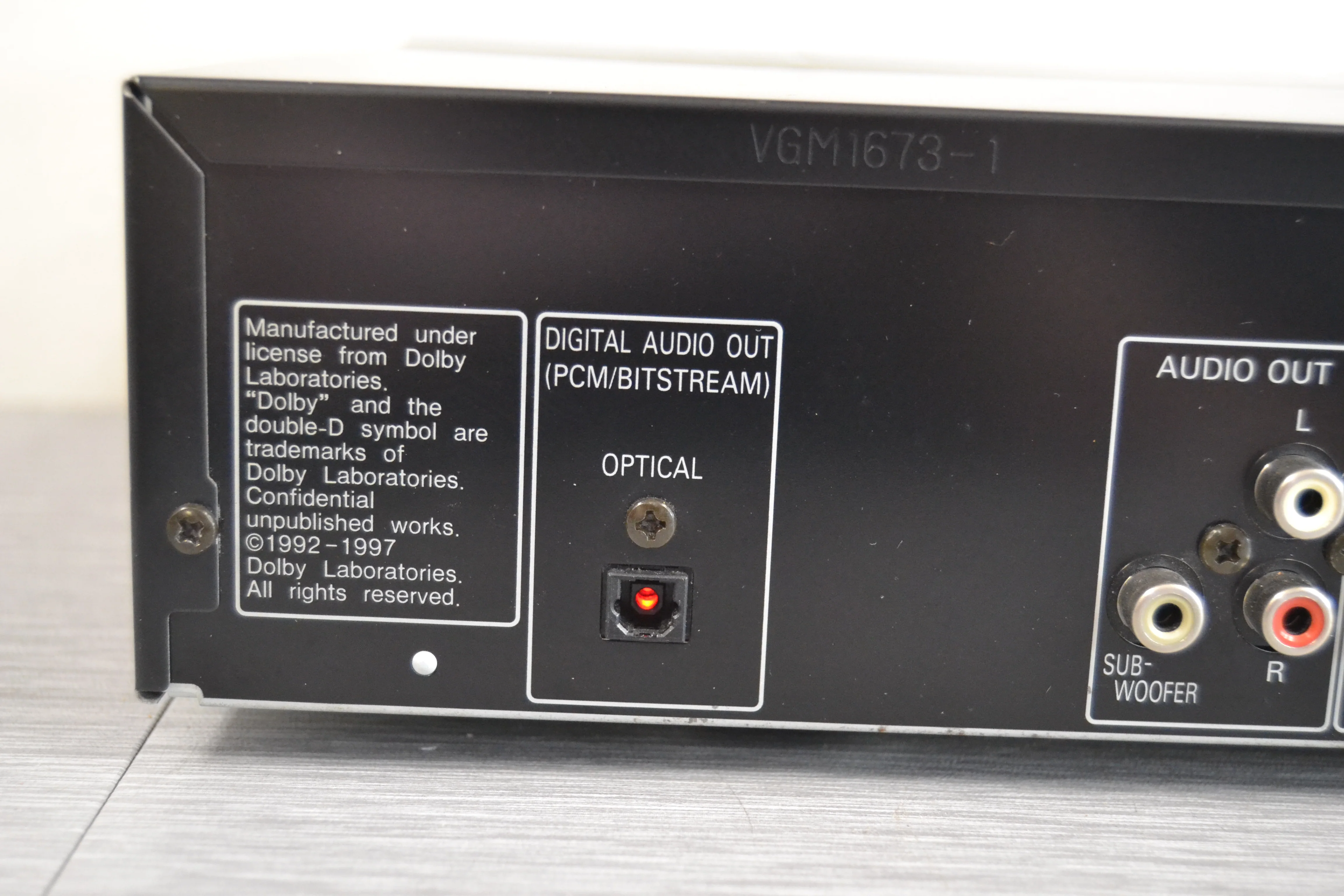 Panasonic DVD-RV30 Single CD/DVD Player - Image 6