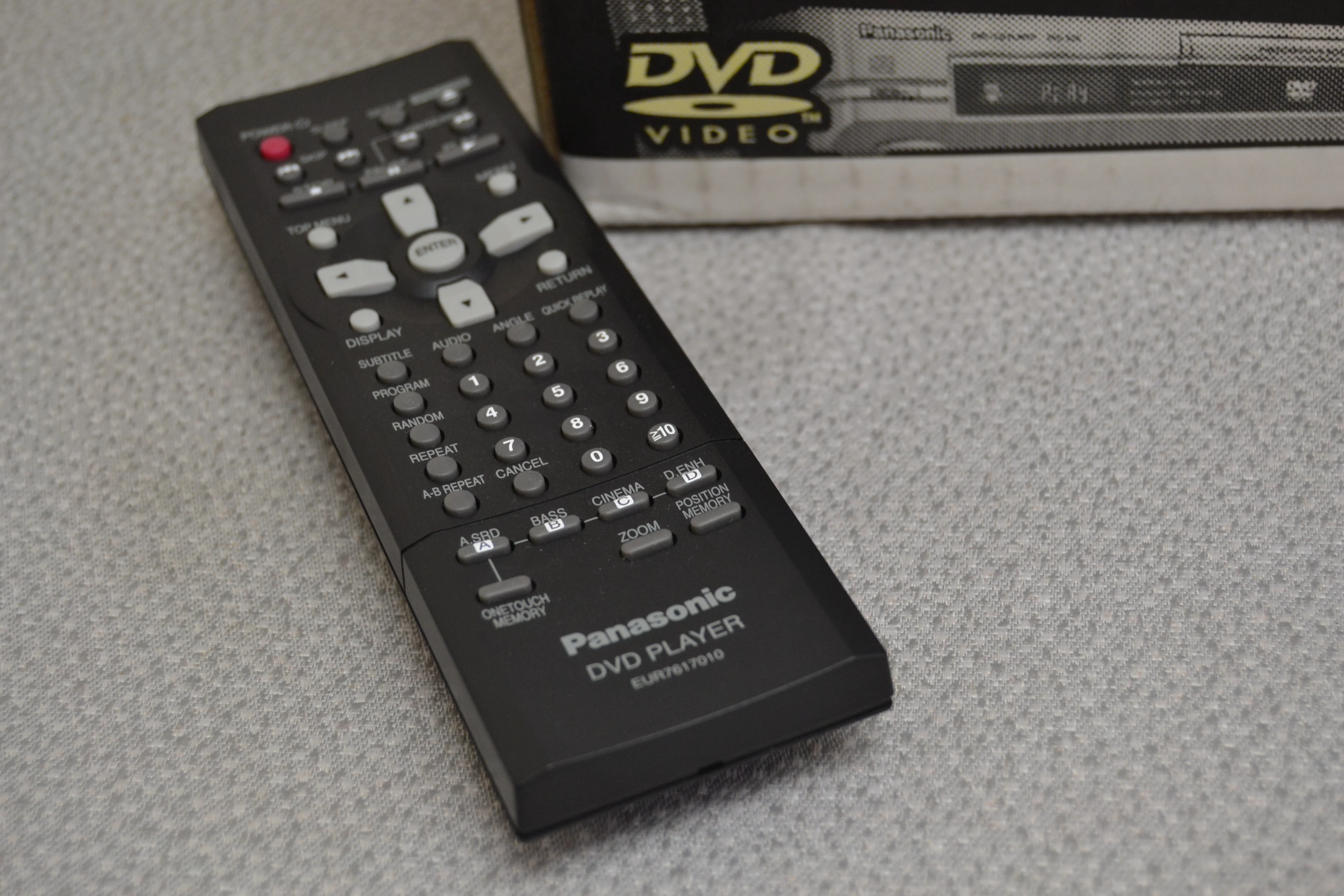 Panasonic DVD-S25 CD/DVD Single Player * Remote * Box - Image 7