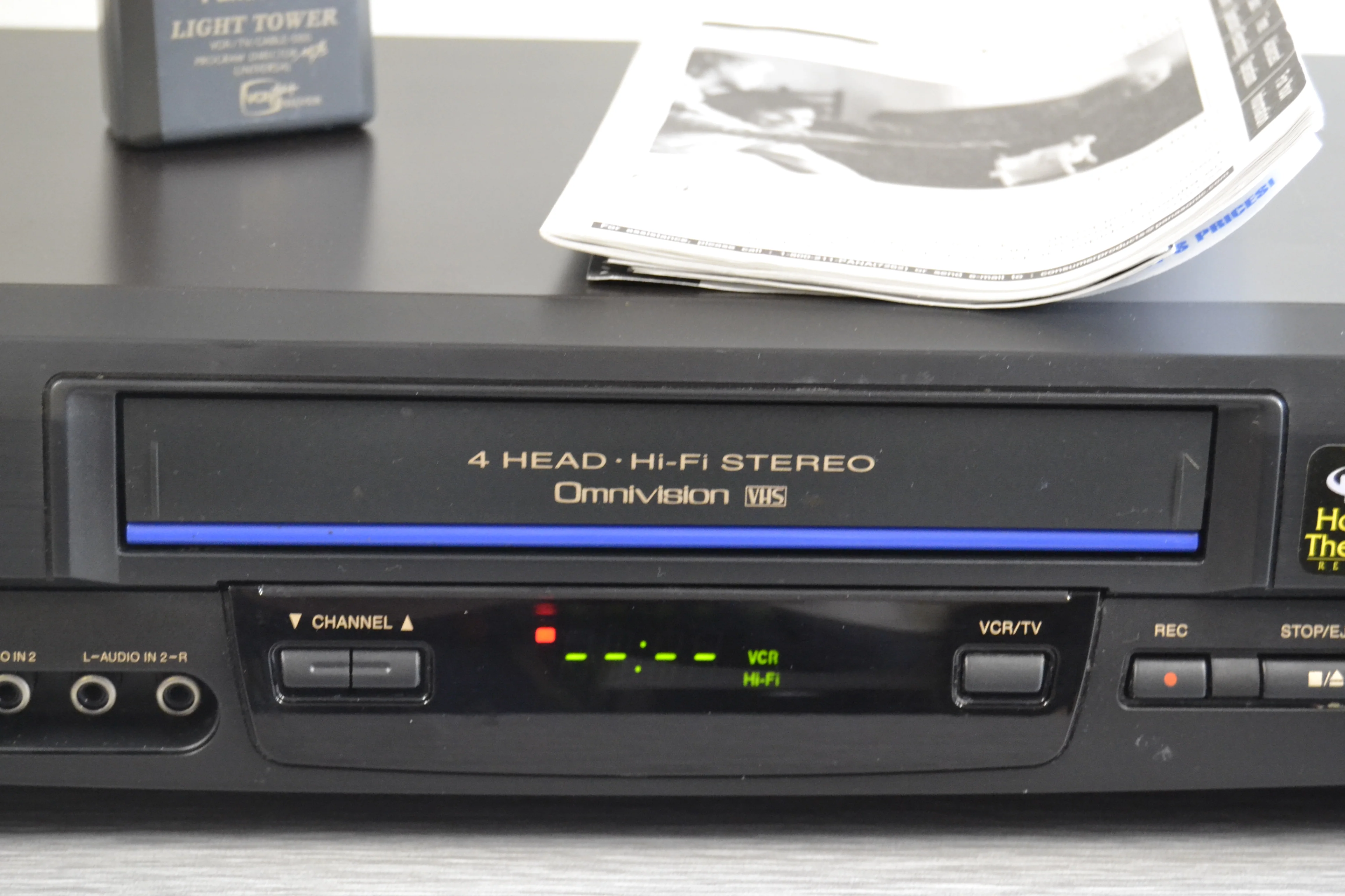 Panasonic PV-V4601 Video Cassette Recorder * Remote * Manual - Image 3