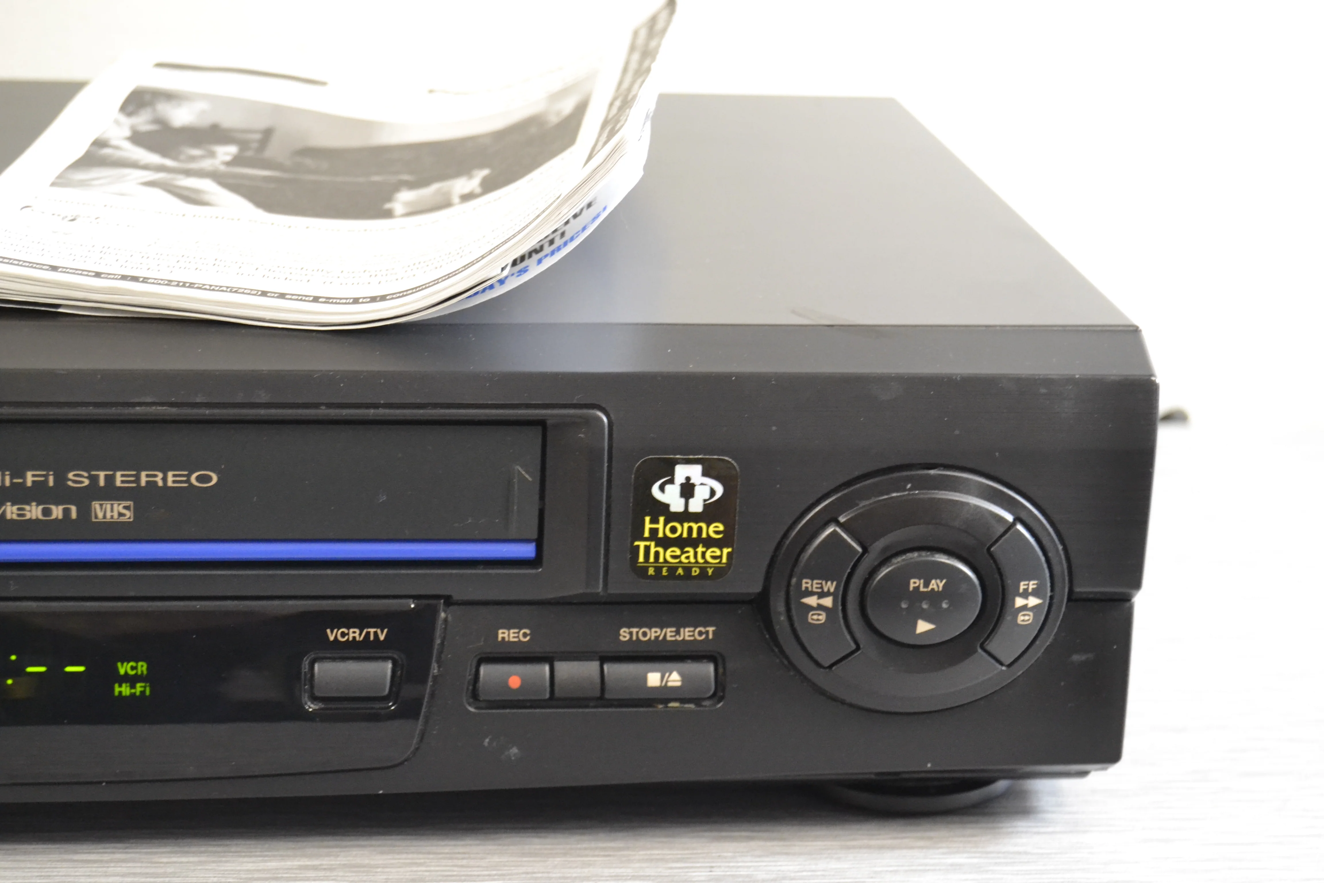 Panasonic PV-V4601 Video Cassette Recorder * Remote * Manual - Image 4
