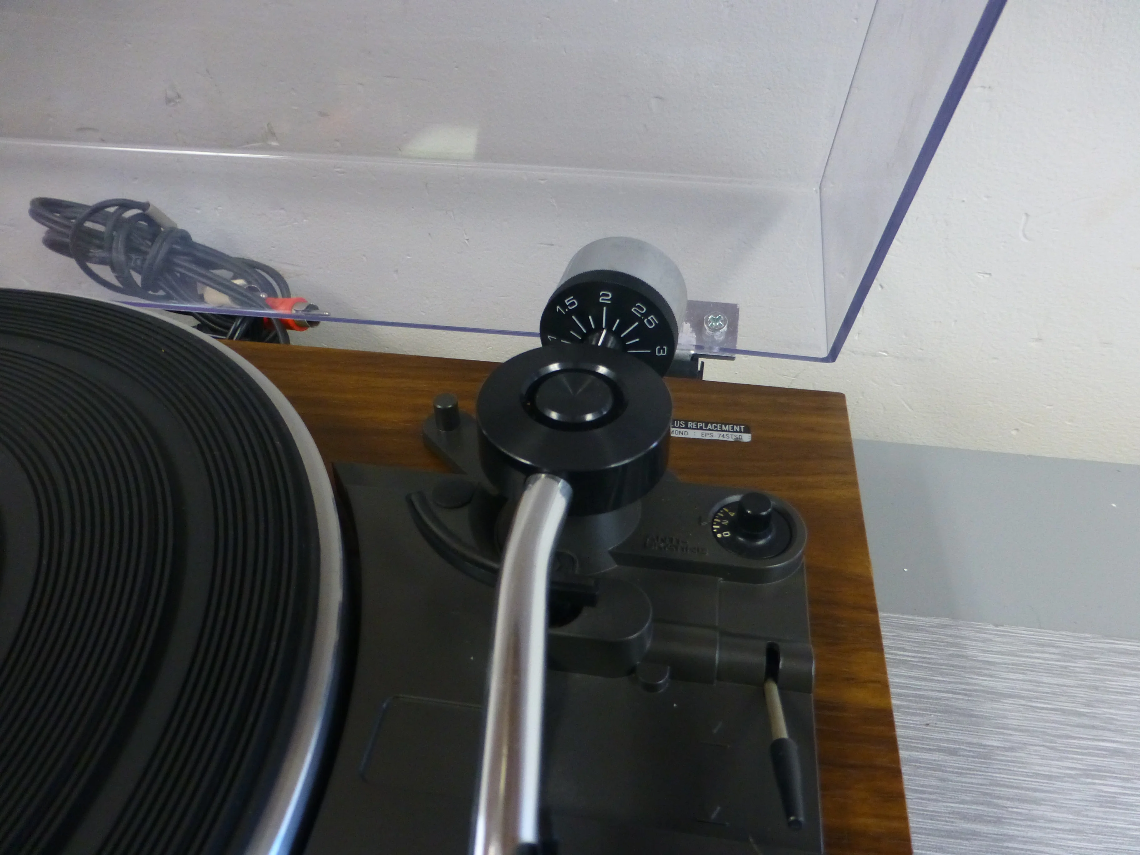Panasonic RD-3500 Belt Drive Turntable * NEW Audio Technica AT3600 Cartridge - Image 5