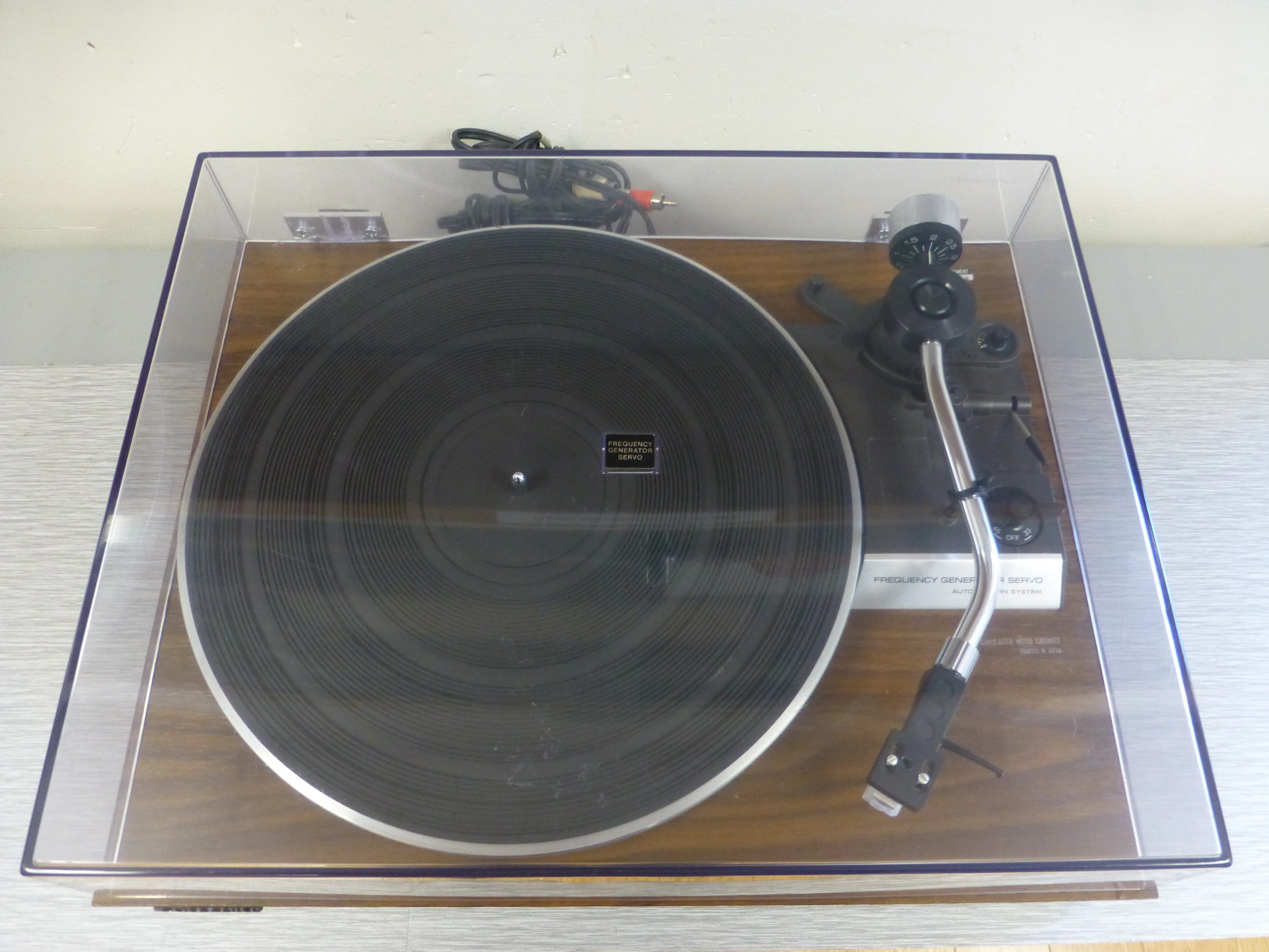 Panasonic RD-3500 Belt Drive Turntable * NEW Audio Technica AT3600 Cartridge - Image 8