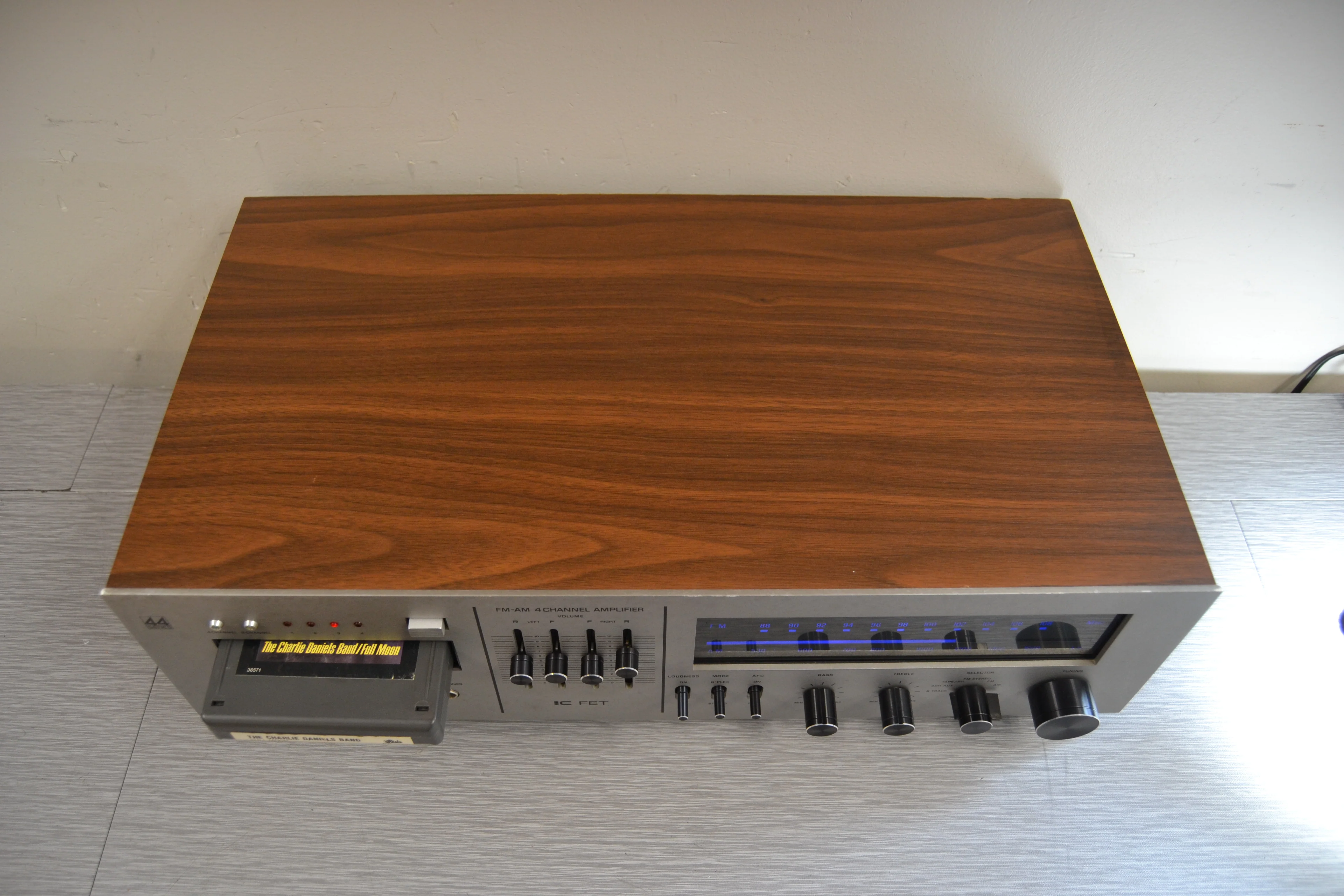 Panasonic RE-8484 Receiver Quad 8-Track Player Amplifier Tune 4 Channel Audio - Image 5