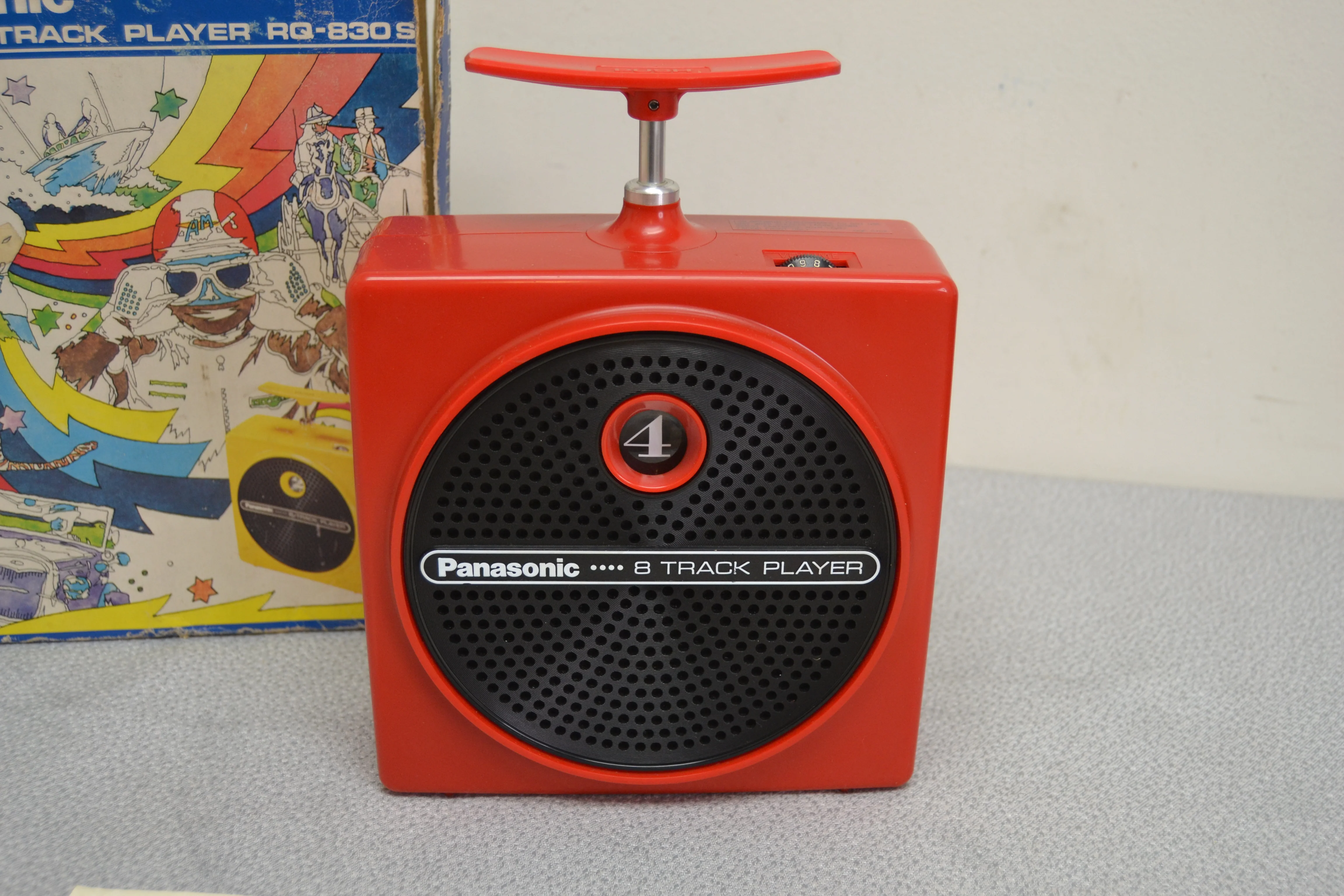 Panasonic RQ-830S Portable 8 Track Player * Box * Manual * Fully Serviced * New Belt - Image 6