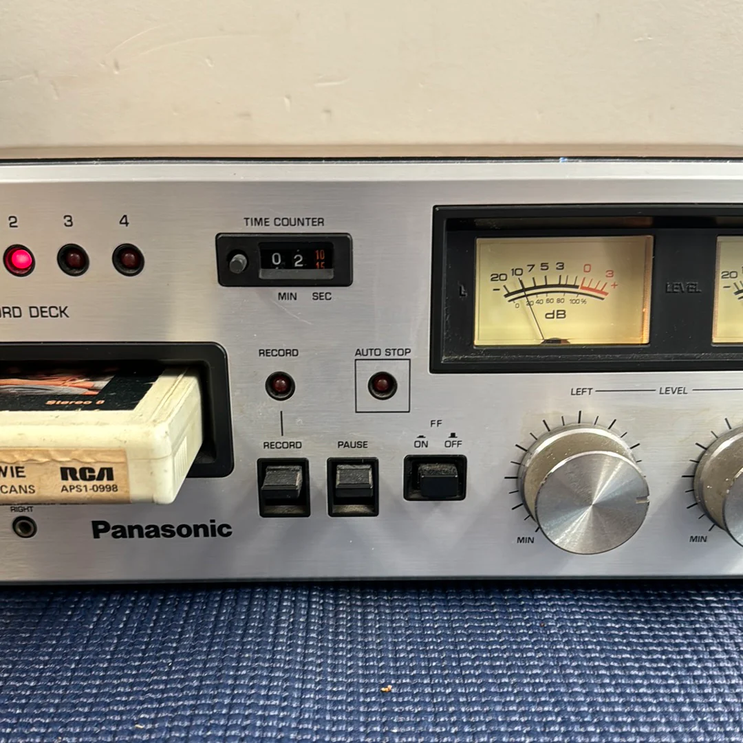 Panasonic RS-808 Eight Track Player and Recorder - Image 3
