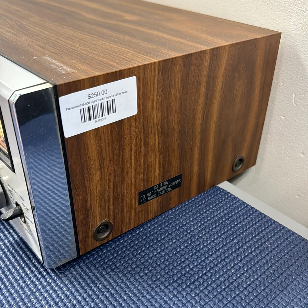 Panasonic RS-808 Eight Track Player and Recorder - Image 7