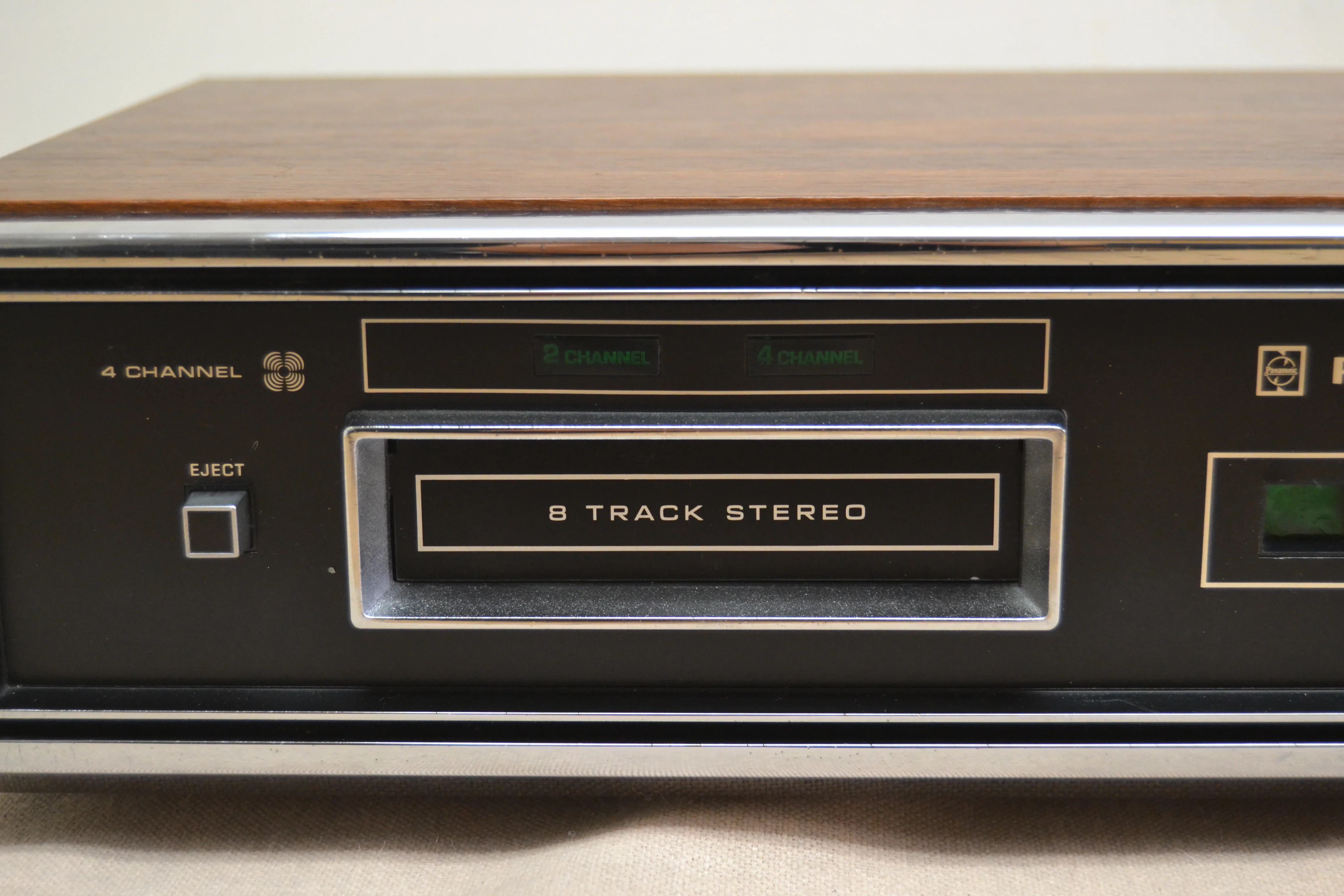Panasonic RS-845US * 8 Track Player * 2 and 4 Channel ( Quad ) * Fully Serviced * New Belts - Image 8