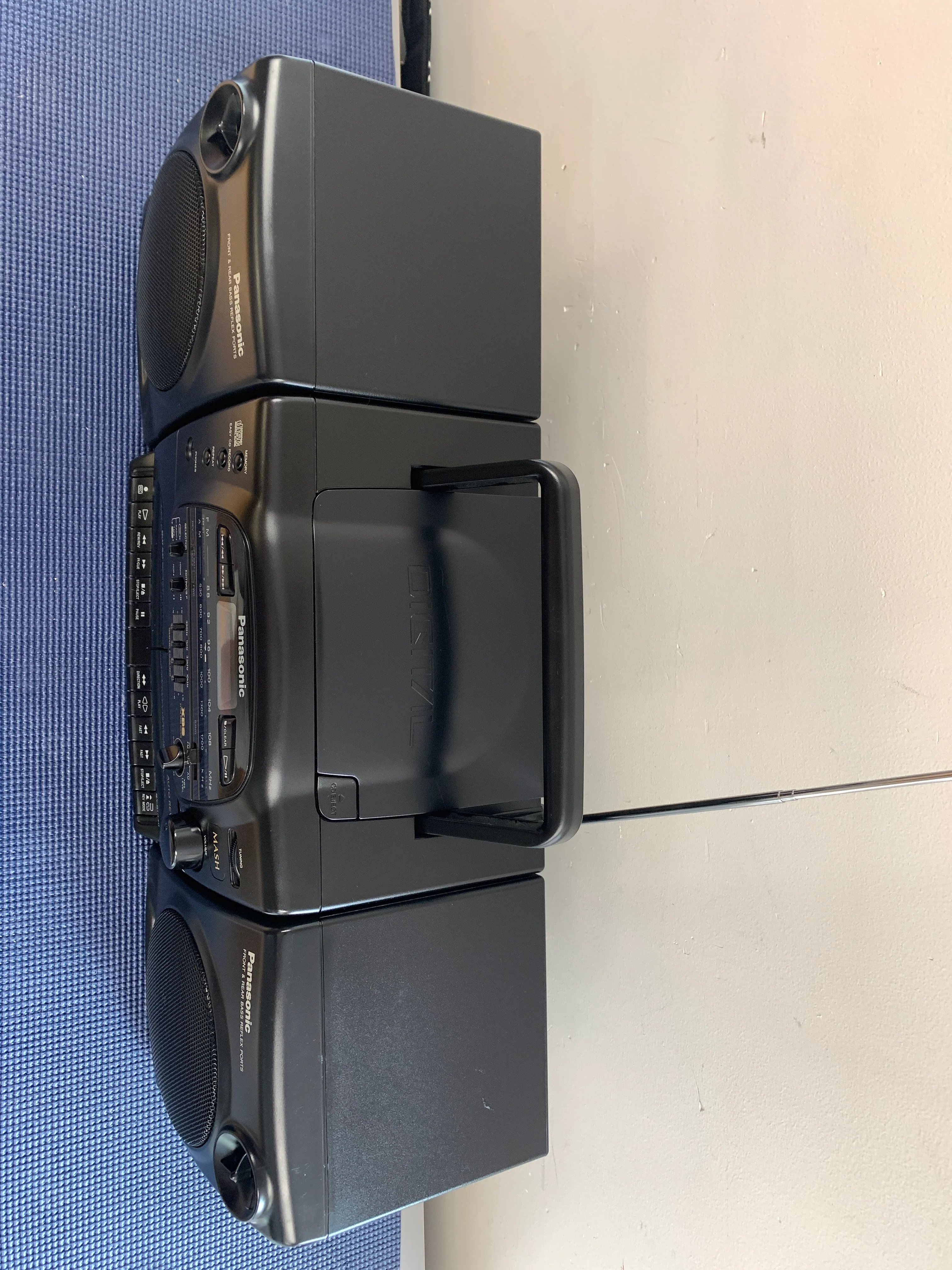 Panasonic RX-DT640 BoomBox * Fully Serviced * CD, Radio, Cassette * - Image 11