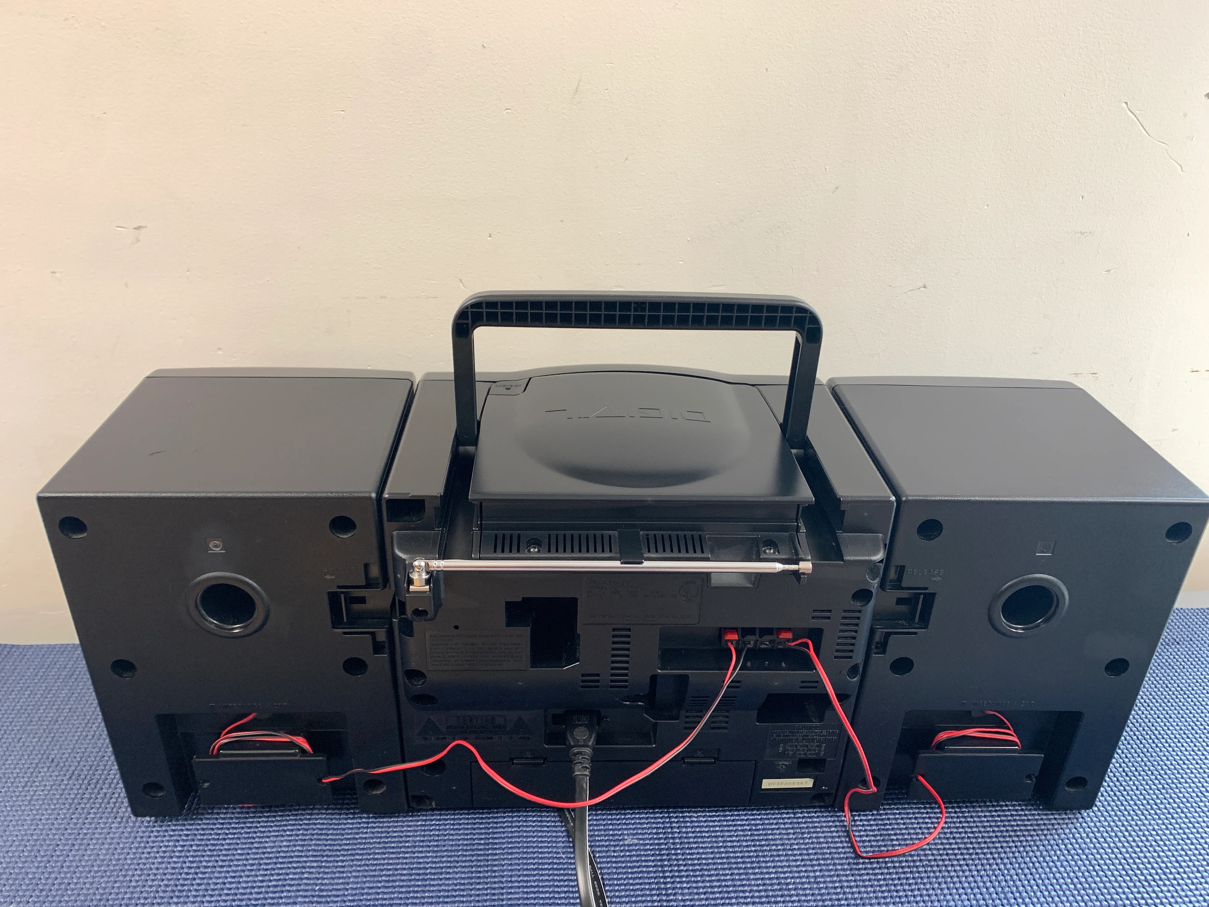 Panasonic RX-DT640 BoomBox * Fully Serviced * CD, Radio, Cassette * - Image 12