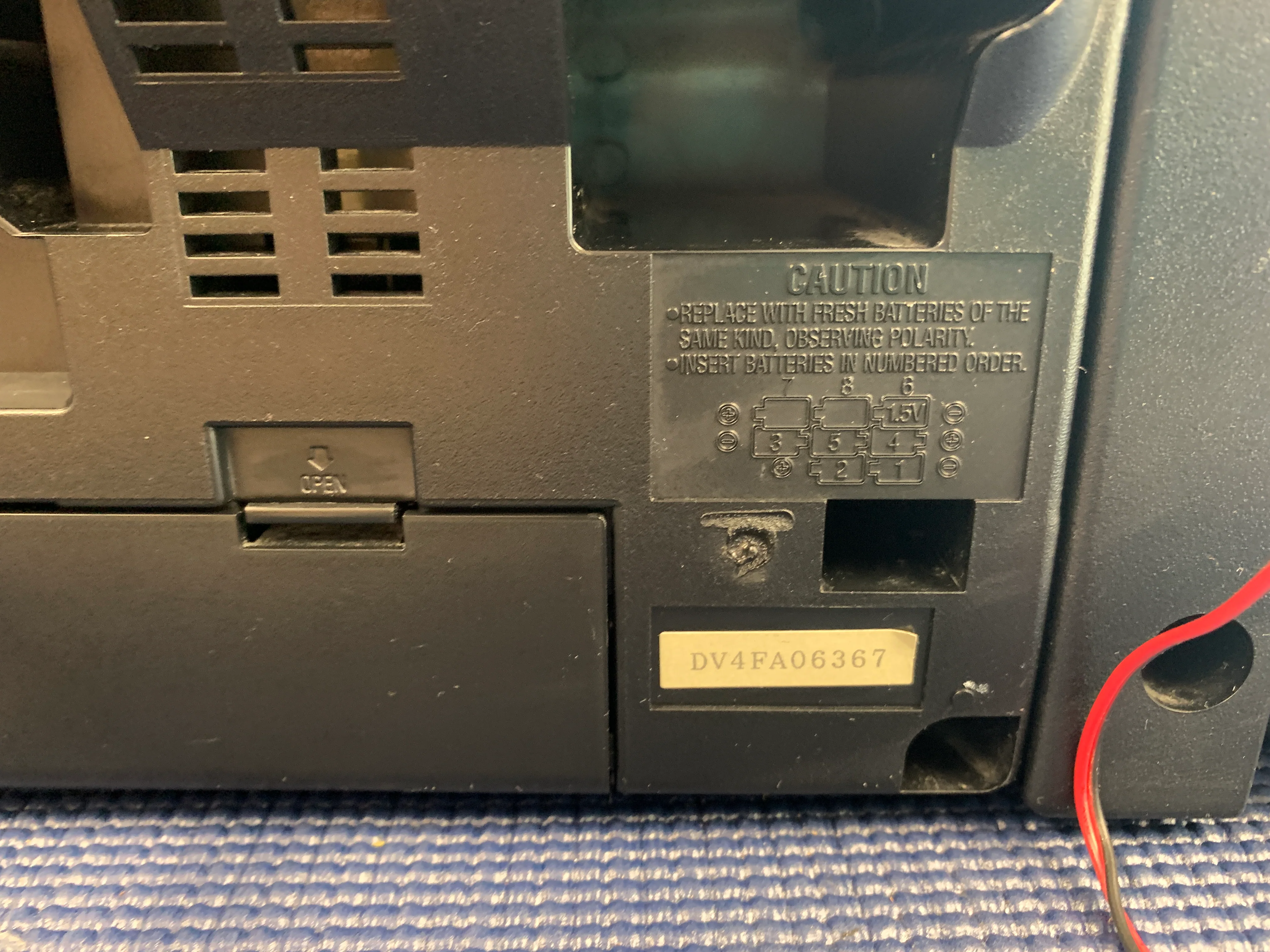 Panasonic RX-DT640 BoomBox * Fully Serviced * CD, Radio, Cassette * - Image 14